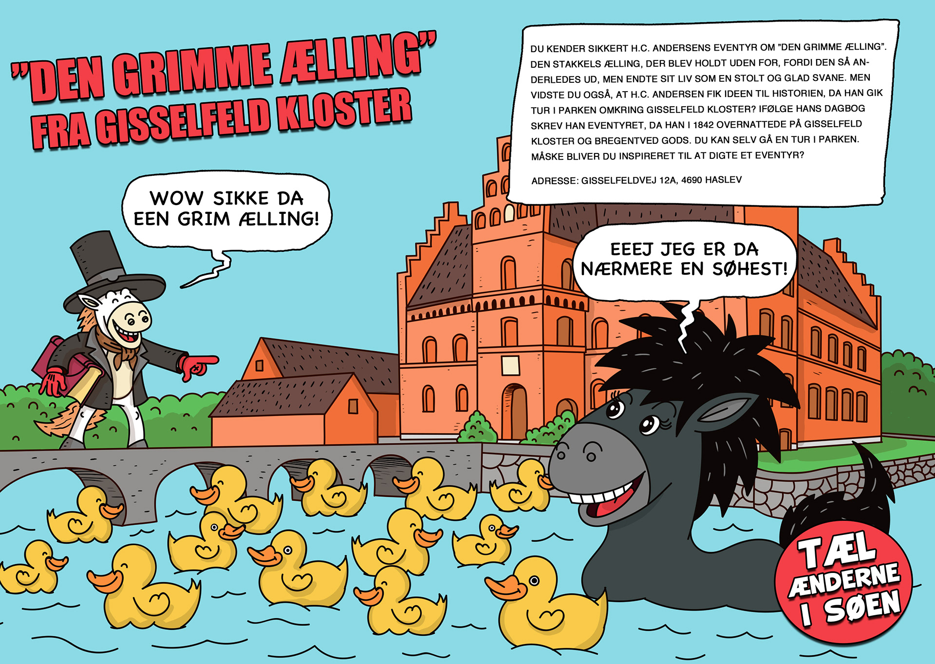 Illustration fra opgavebog (Faxe Kommune)