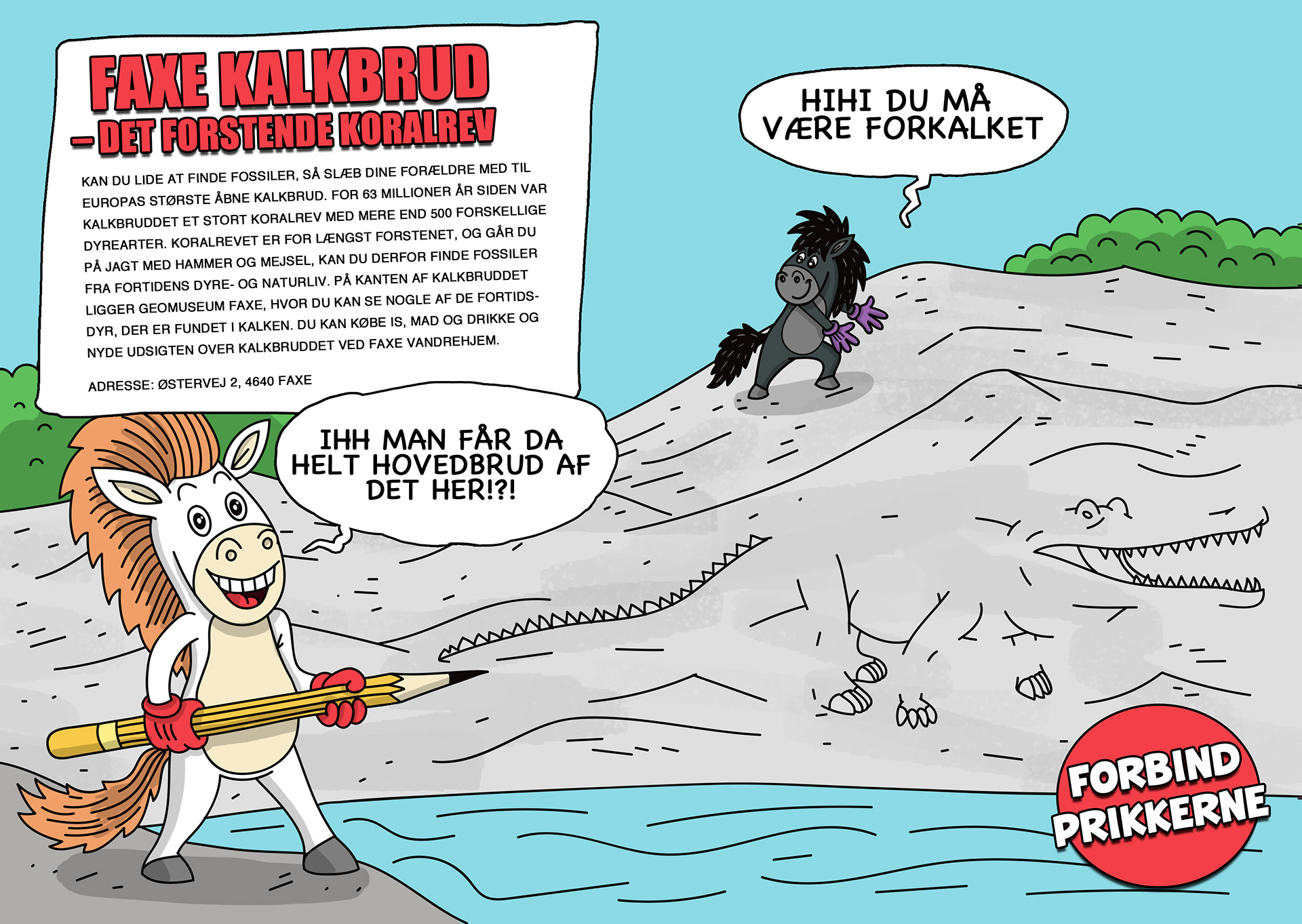 Illustration fra opgavebog (Faxe Kommune)