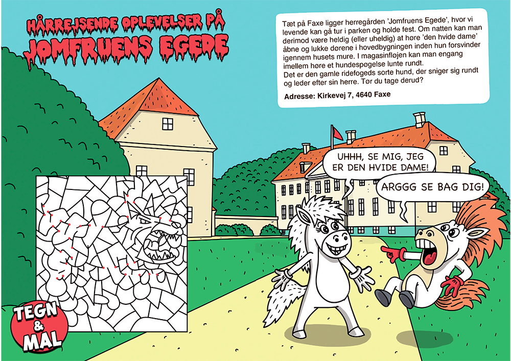Illustration fra opgavebog (Faxe Kommune)