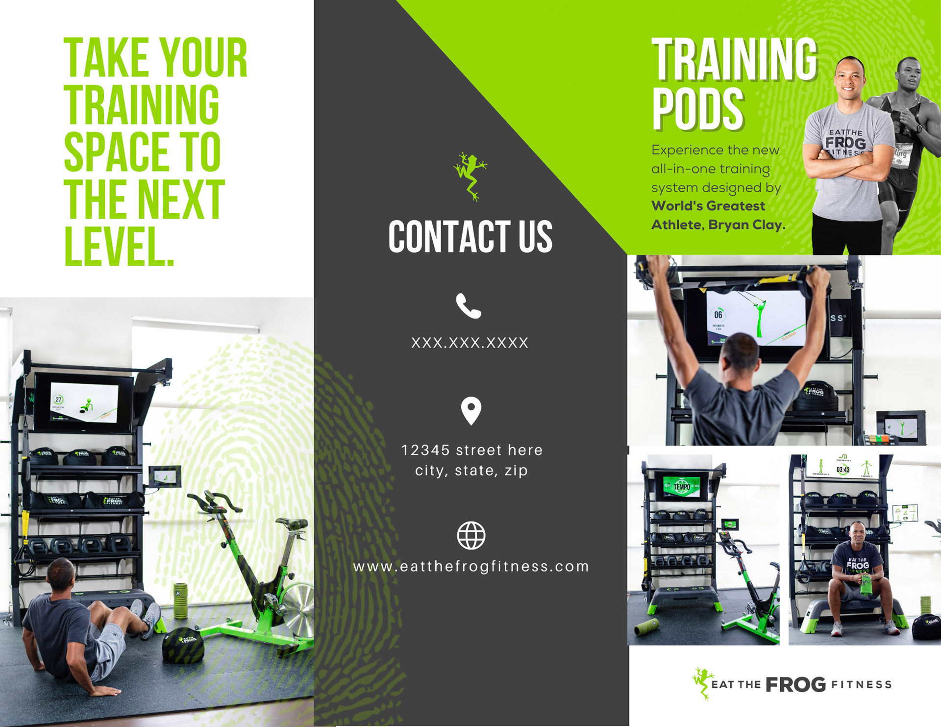 Training Pods Tri-Fold Brochure - 1