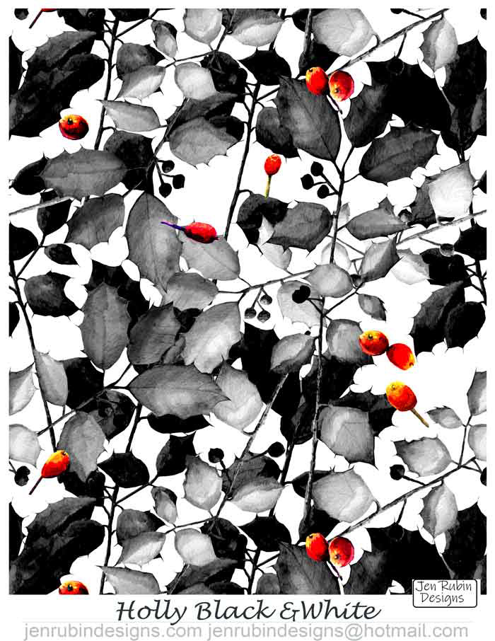 Holly Blank & White