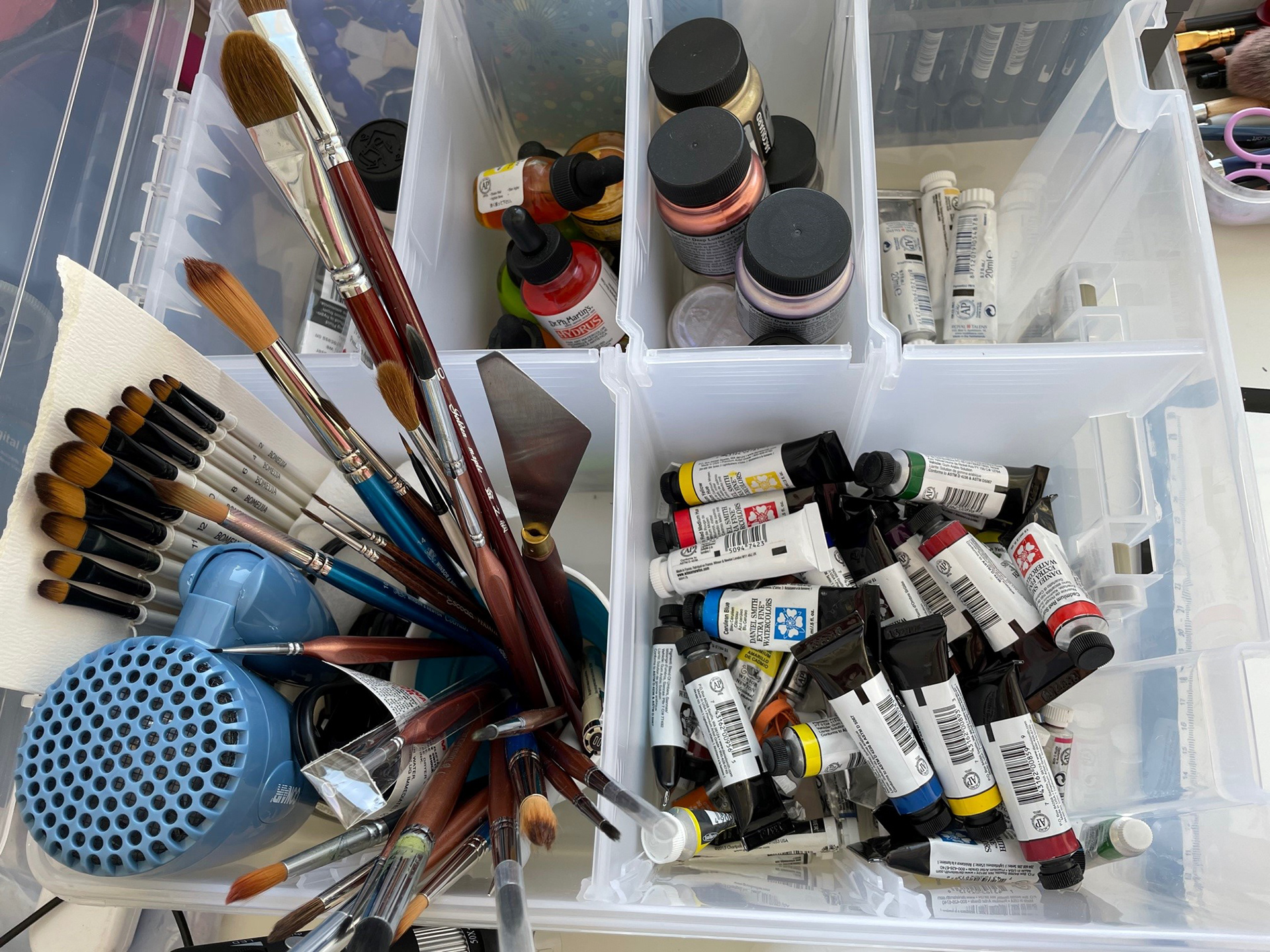 Tools, tools and more tools! Love trying everything!