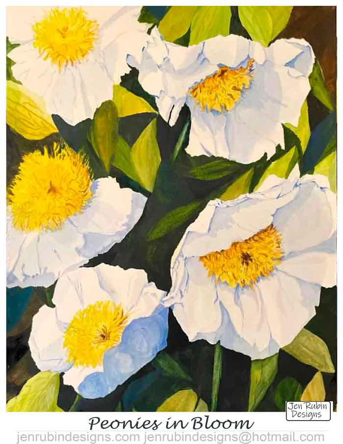 Peonies in Bloom