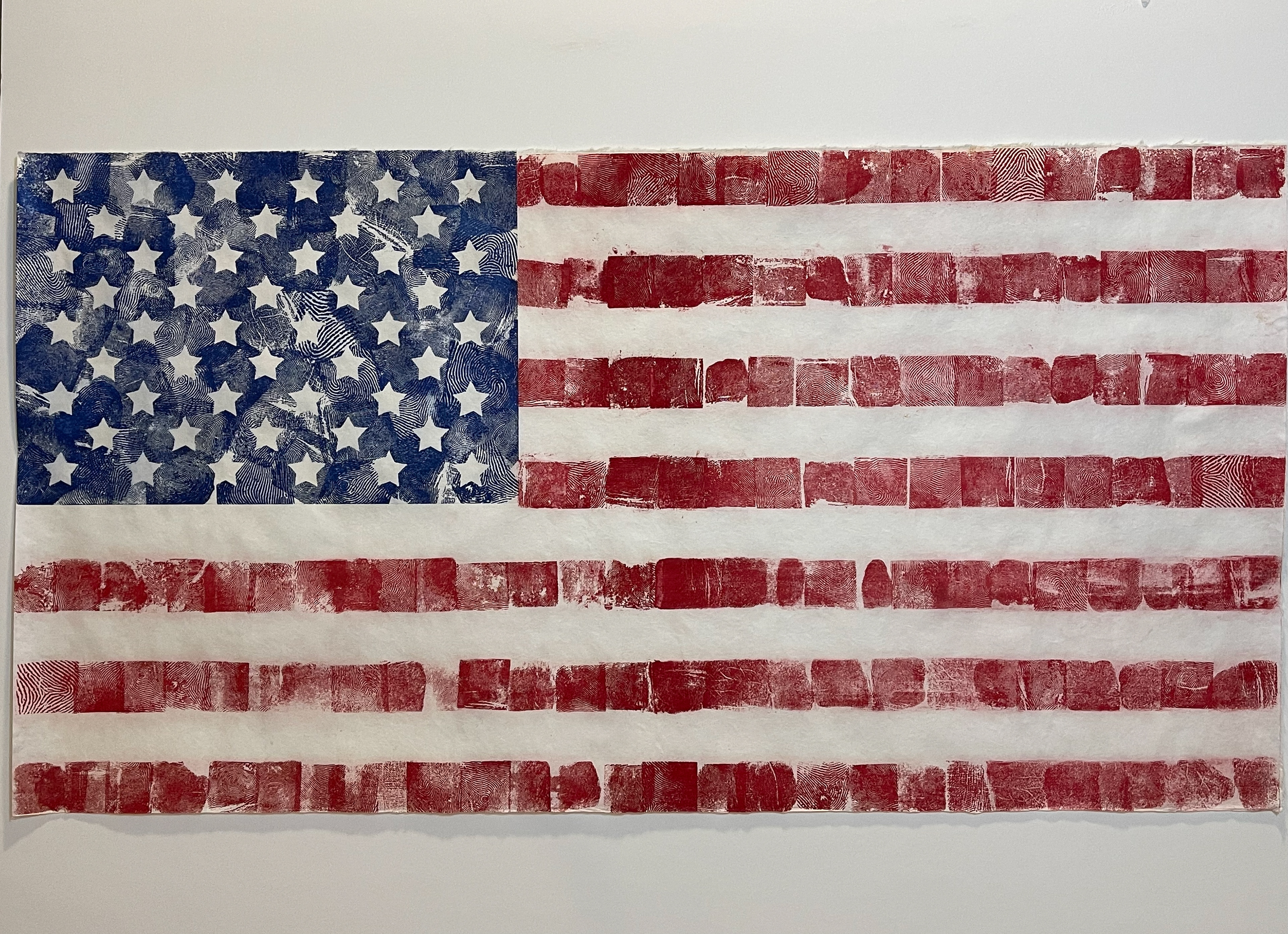 ~E Pluribus Unum~ etching on paper, © Marie Dutka Brix