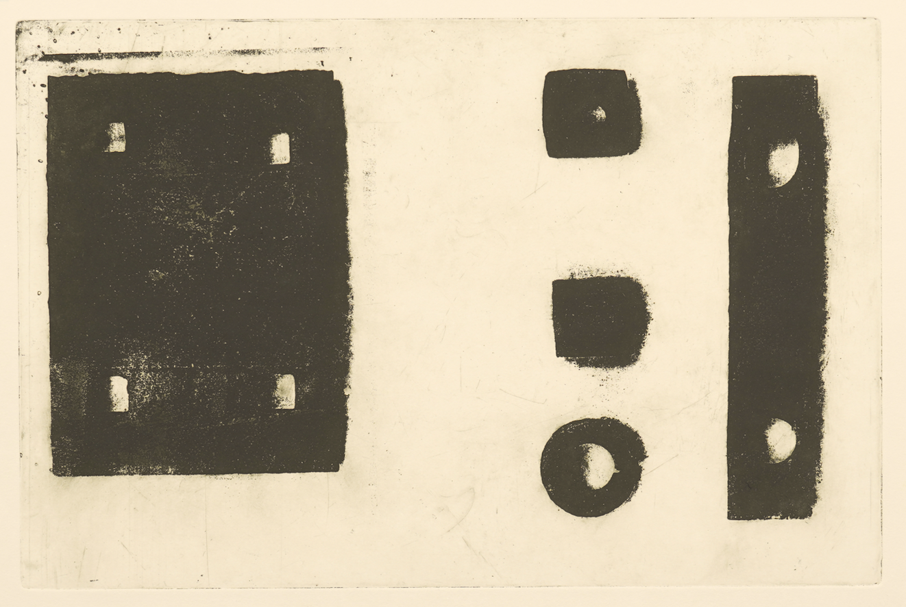 Railroad Art, etchings by Marie Dutka Brix