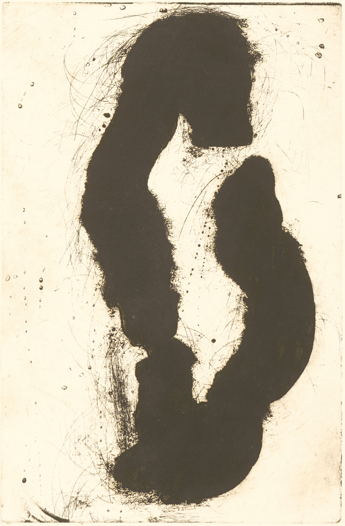Two Links, 18" x 12", etching © Marie Dutka Brix