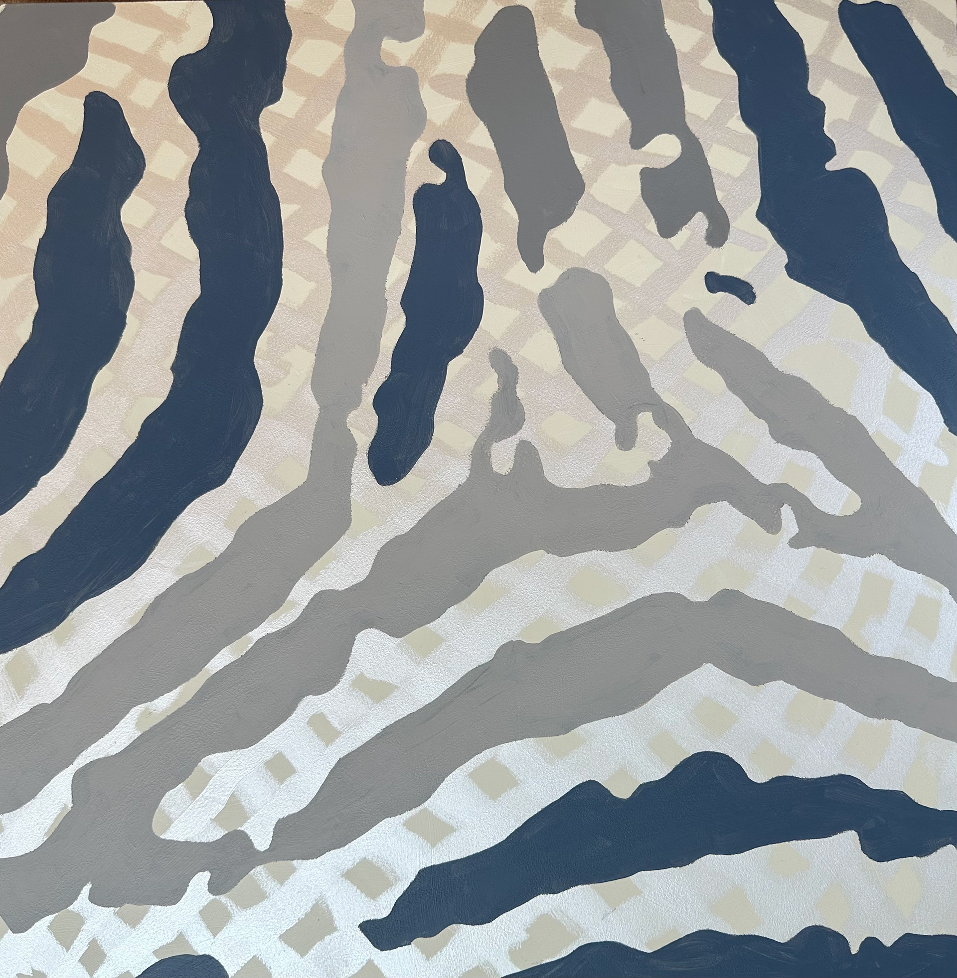 acrylic on panel, 16" x 16" © Marie Dutka Brix