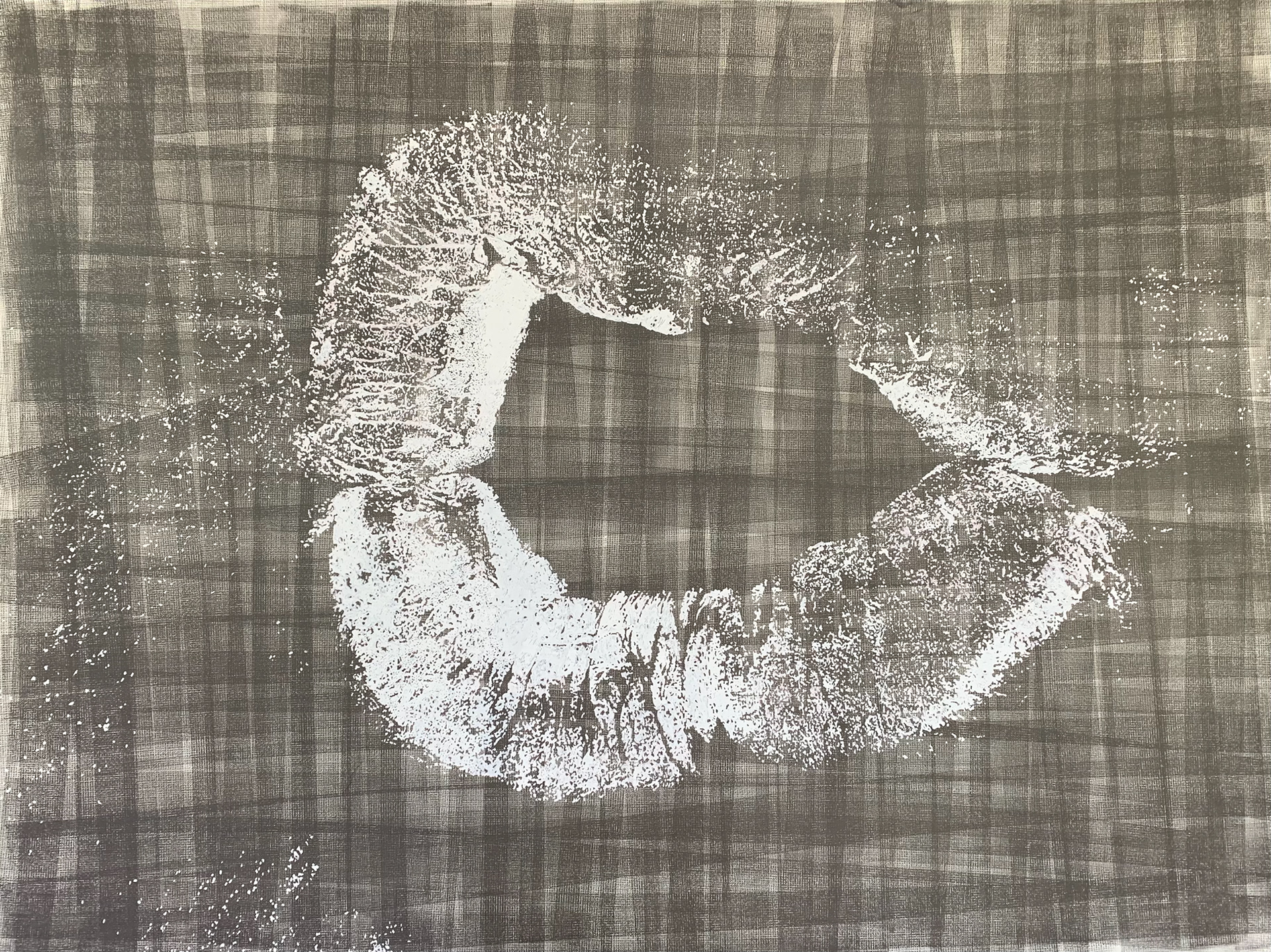 ~Corrected~ ink and correction fluid on panel, 36" x 48" © Marie Dutka Brix