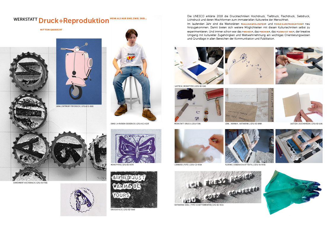 BSL © FOS Gestaltung — Werkstatt Druck+Reproduktion mit Tom Garrecht