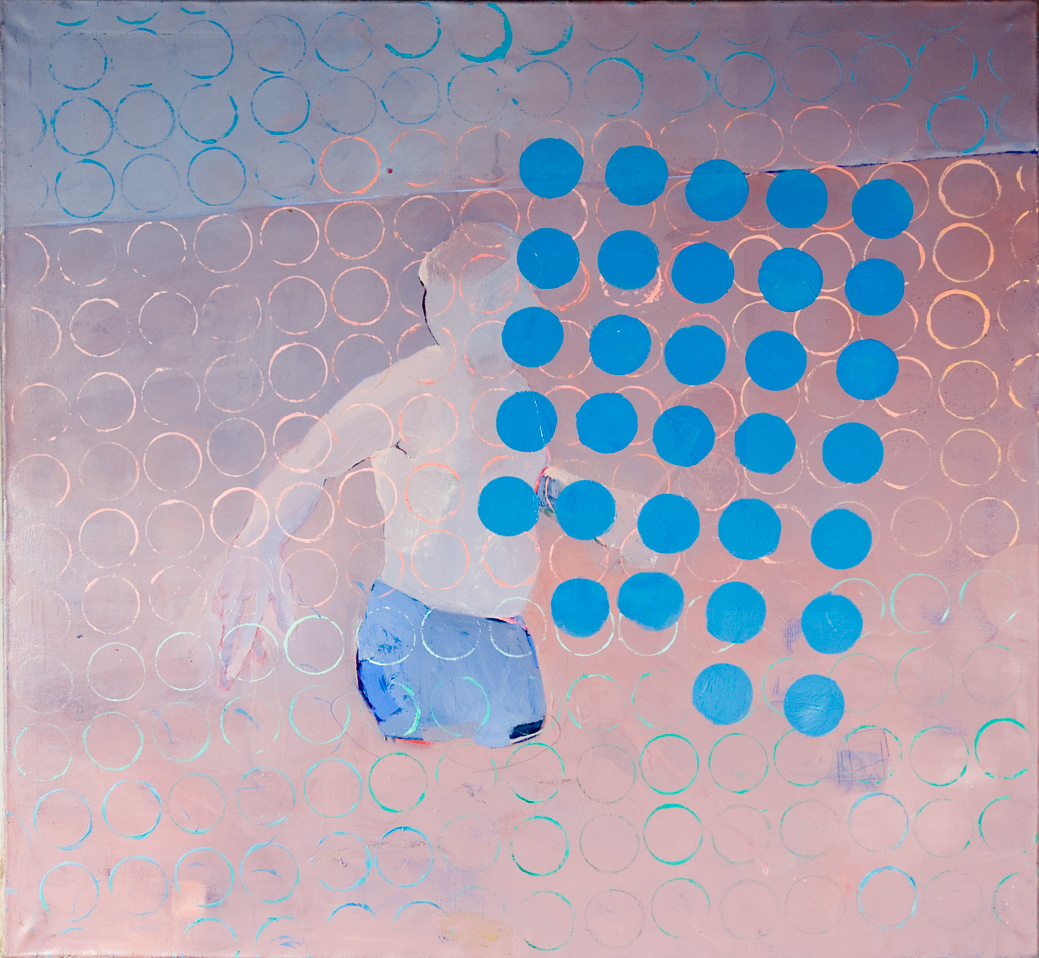 WODA / 130 X 140 CM / OIL ON CANVAS