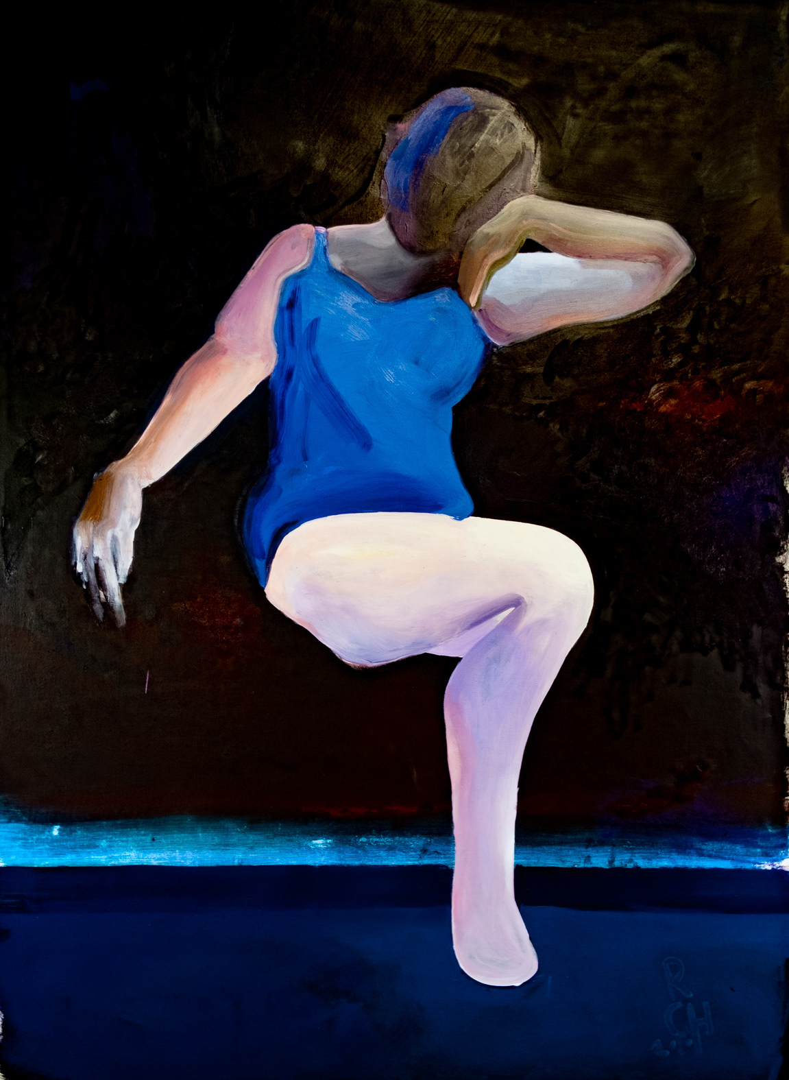Woman / oil on canvas / 150 x 110 cm / 2020