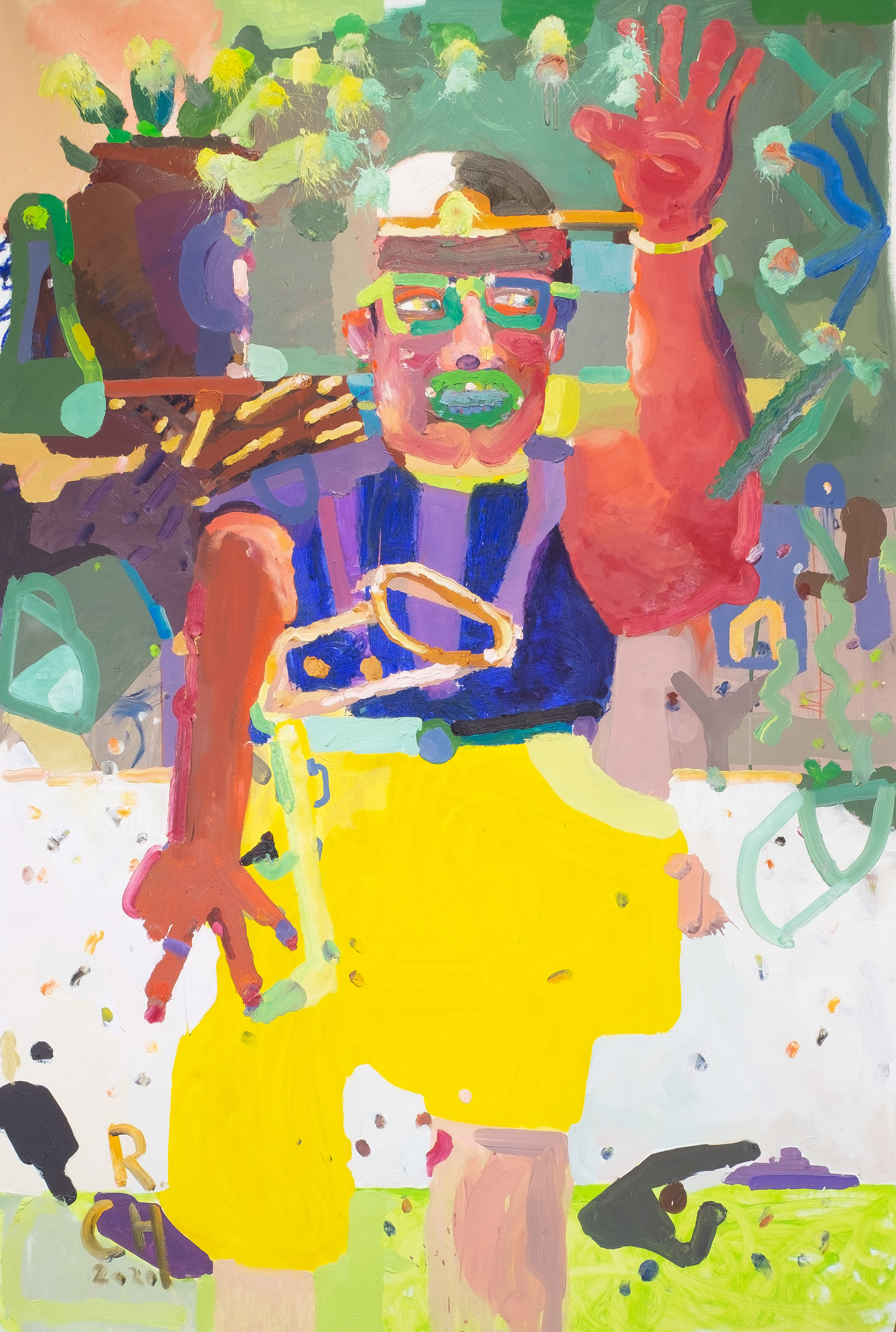 oil on canvas / 150 x 100 cm / 2020 / private collection USA LA