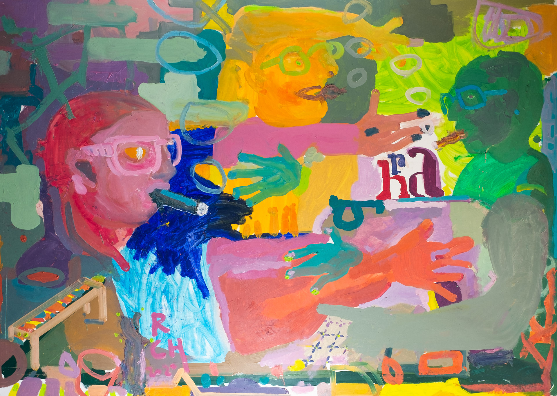 oil on canvas / 110 x 150 cm / 2020