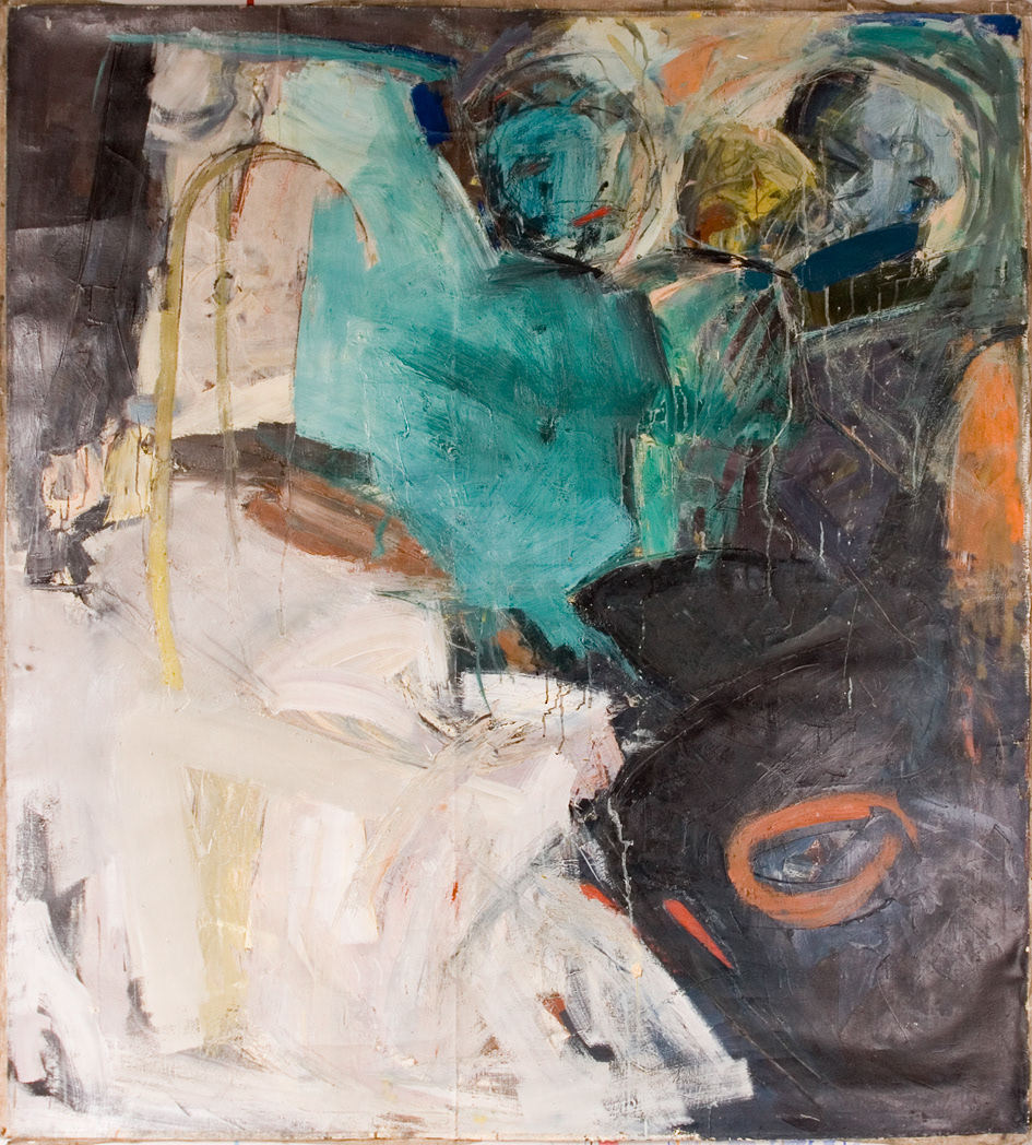 WNĘTRZE / OIL ON CANVAS / 180 X 160 CM