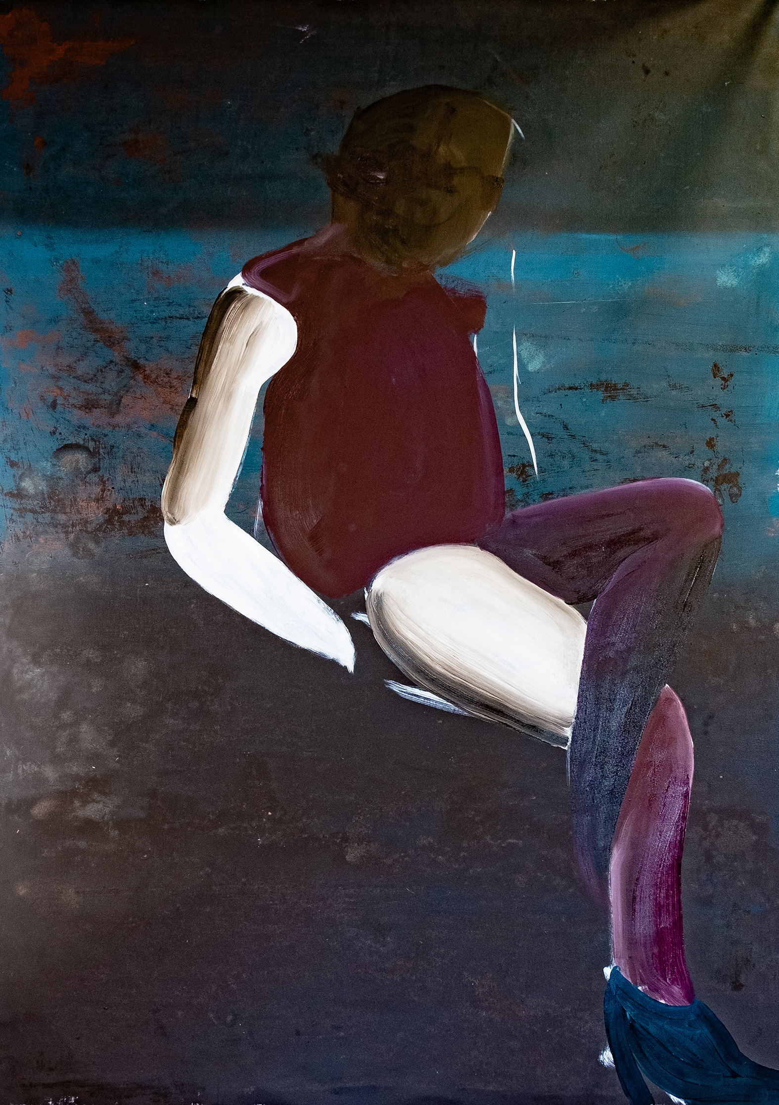 Silence / oil on canvas / 150 x 110 cm / 2020