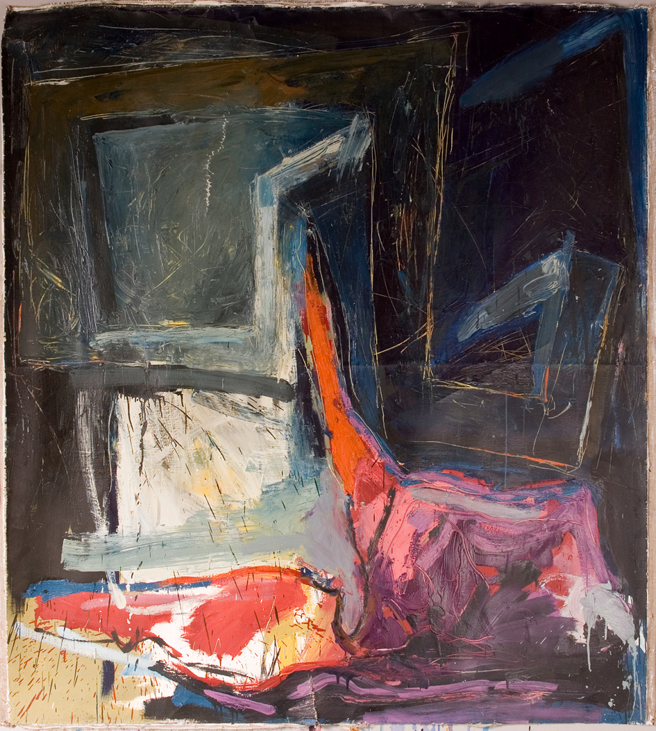 FIGURA NIEMOŻLIWA / 180 X 160 CM / OIL ON CANVAS