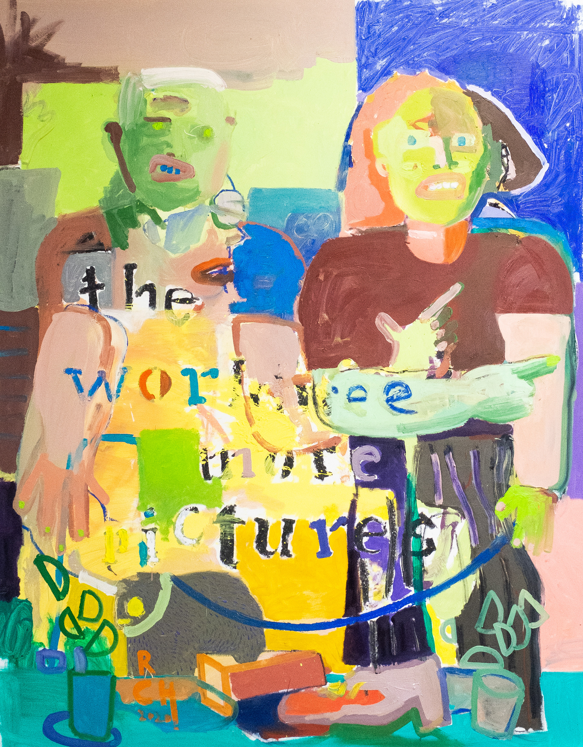 oil on canvas / 150 x 120 cm / 2020