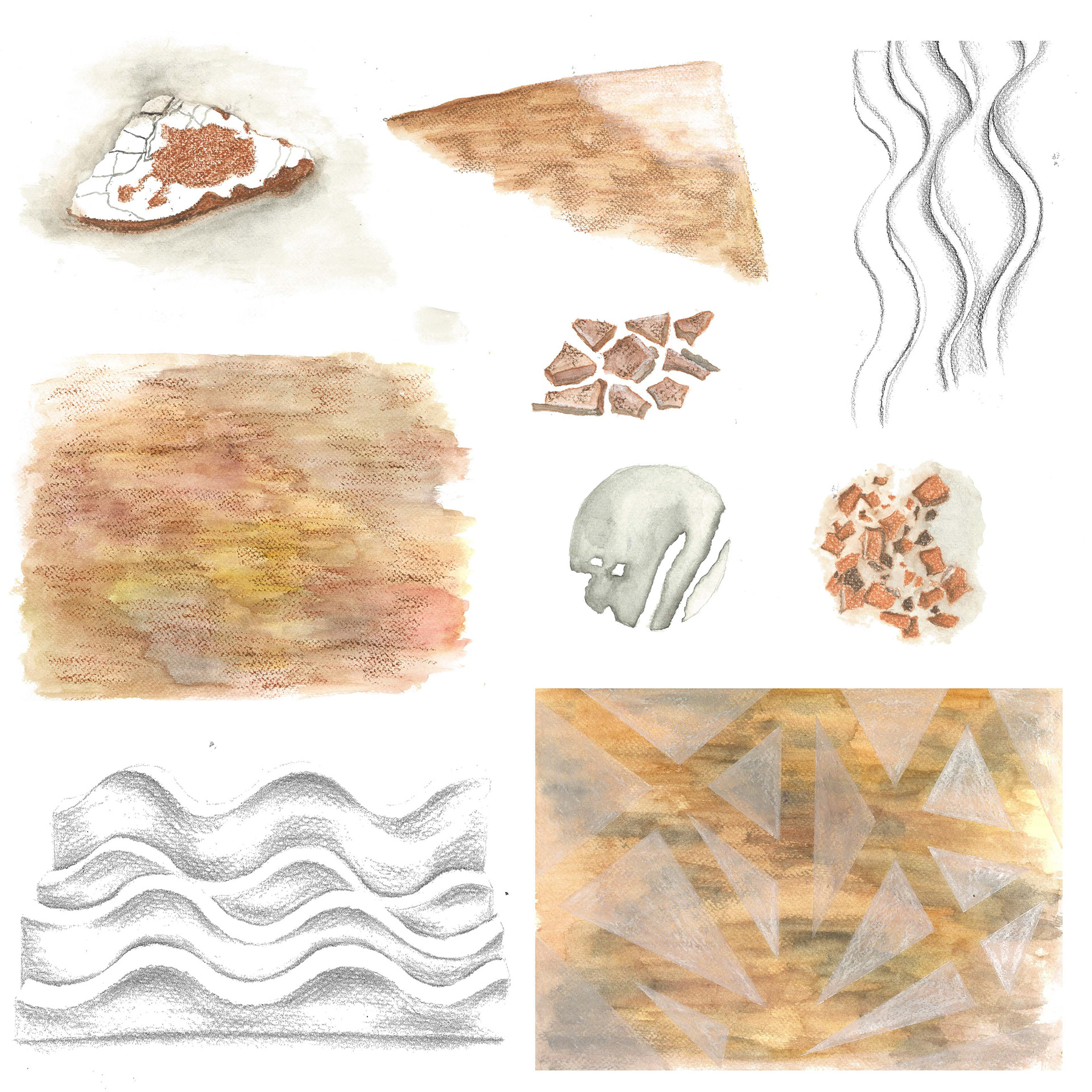 Drawing as material investigation