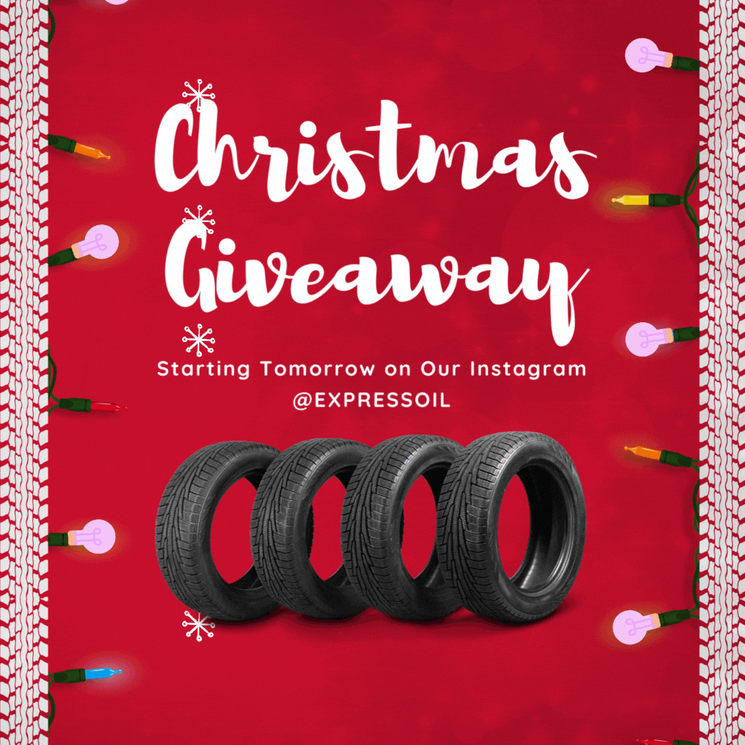 Christmas Giveaway Starting Tomorrow on Our Instagram @Expressoil