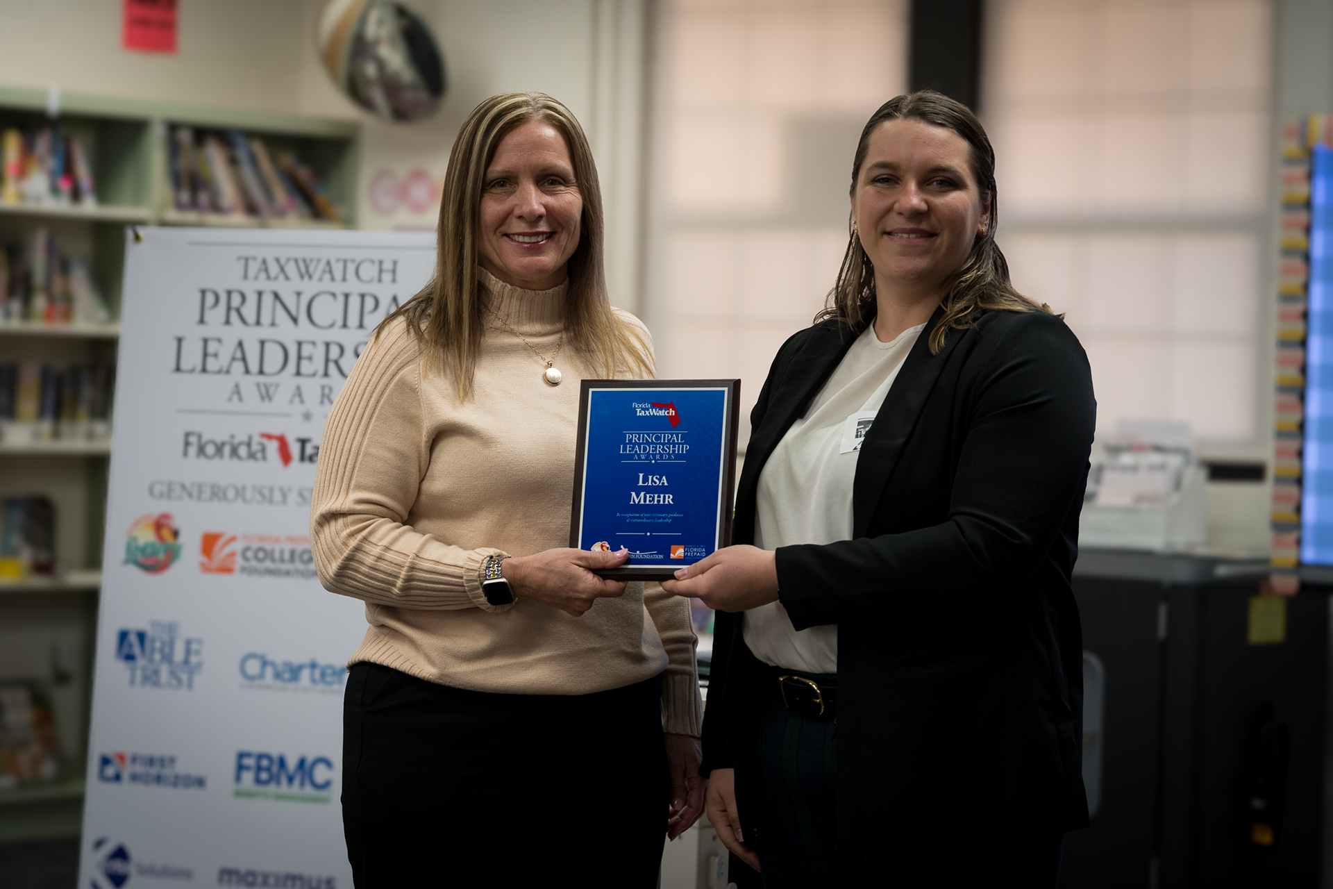 Former Principal Lisa Mehr of Woodville K-8 School