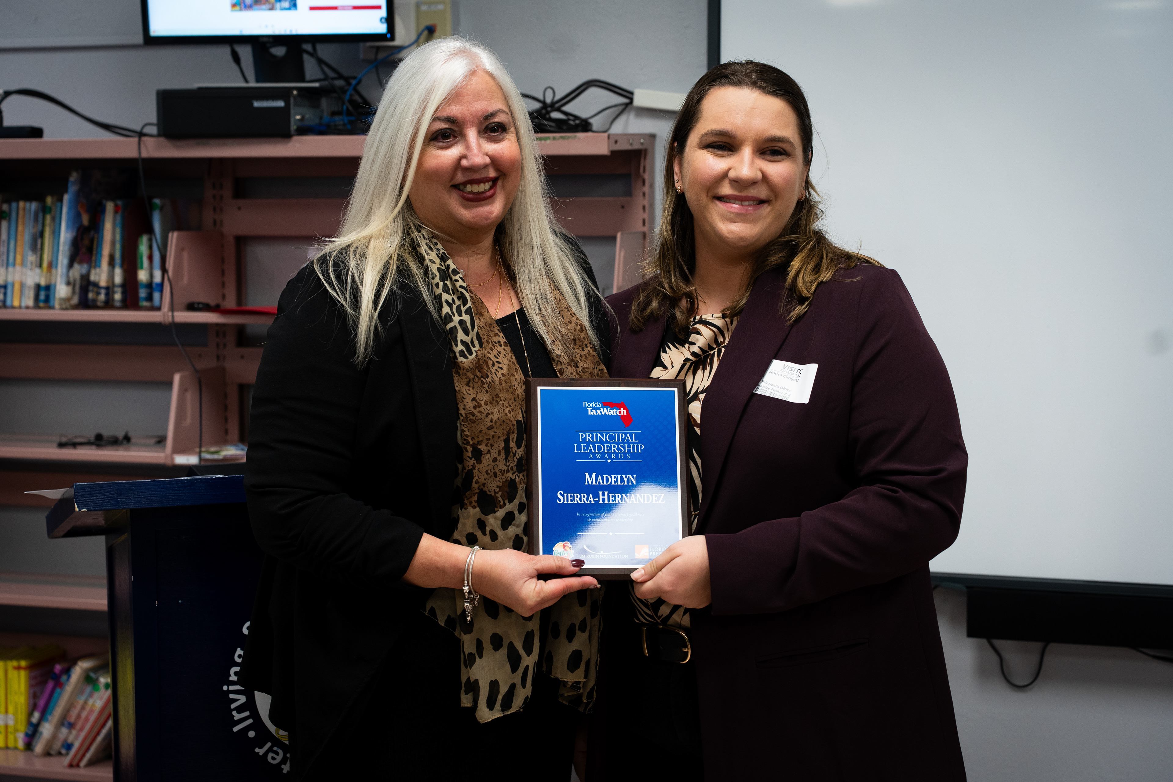 Principal Madelyn Sierra-Hernandez