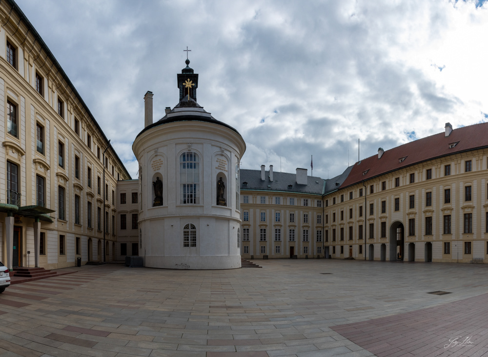 Inside Prague Castle