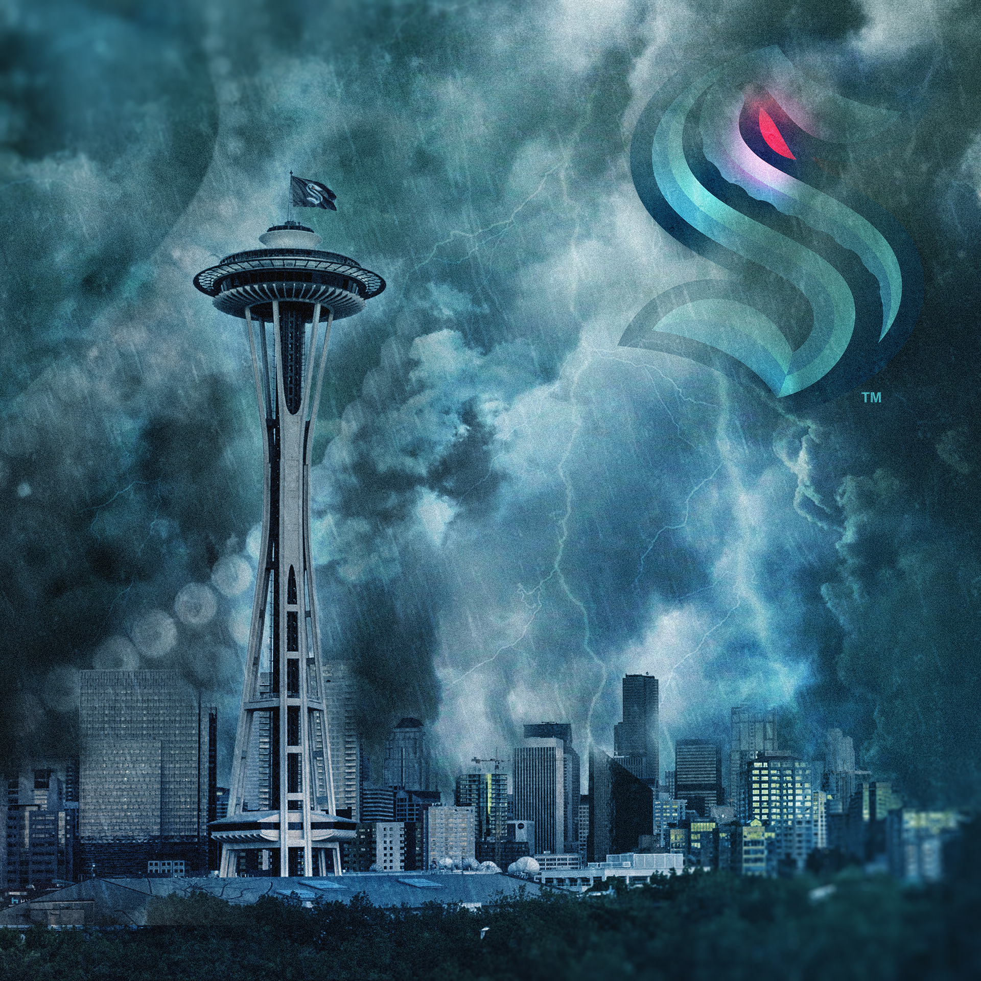 Seattle Kraken Promotional Poster