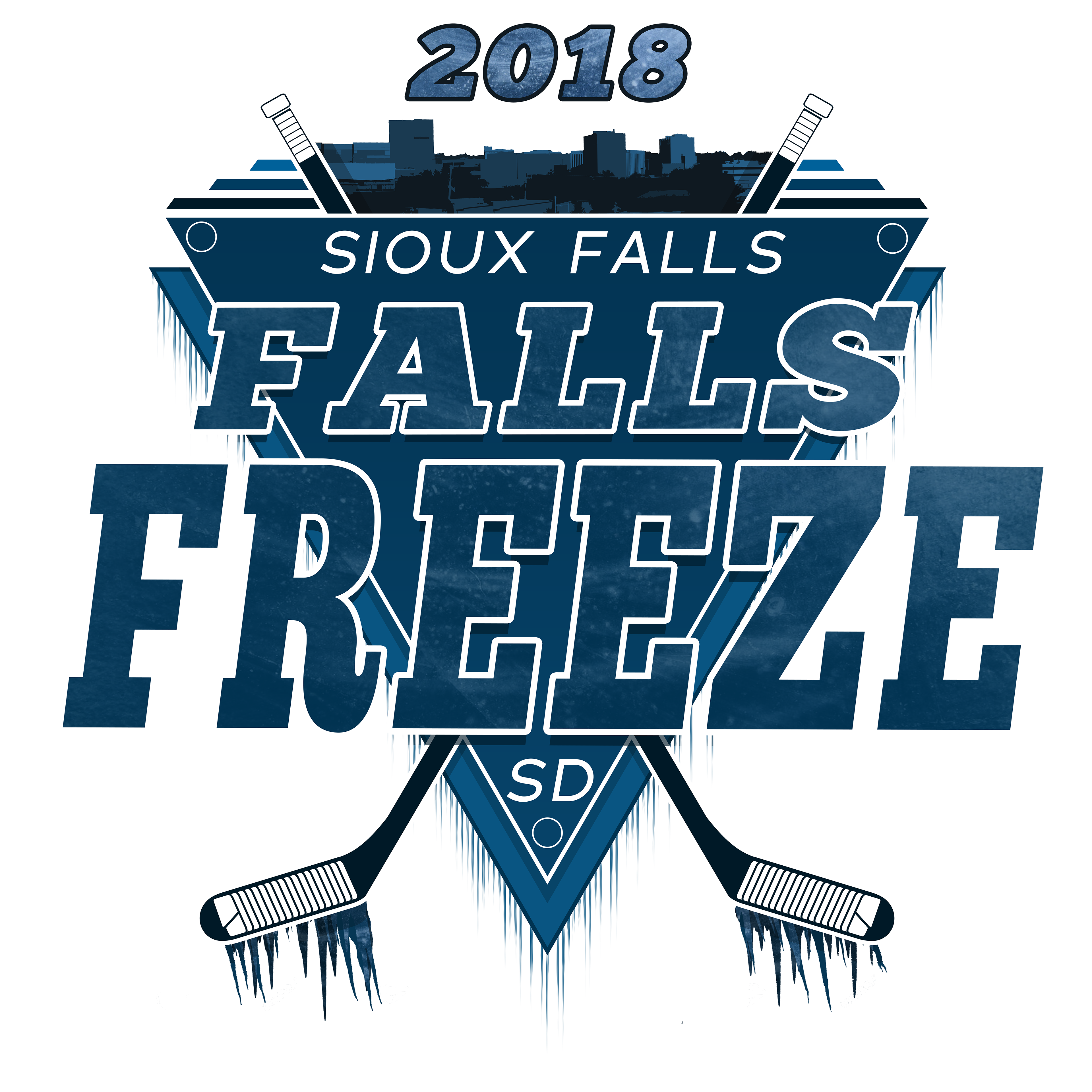 Falls Freeze Hockey Festival Logo 4/4