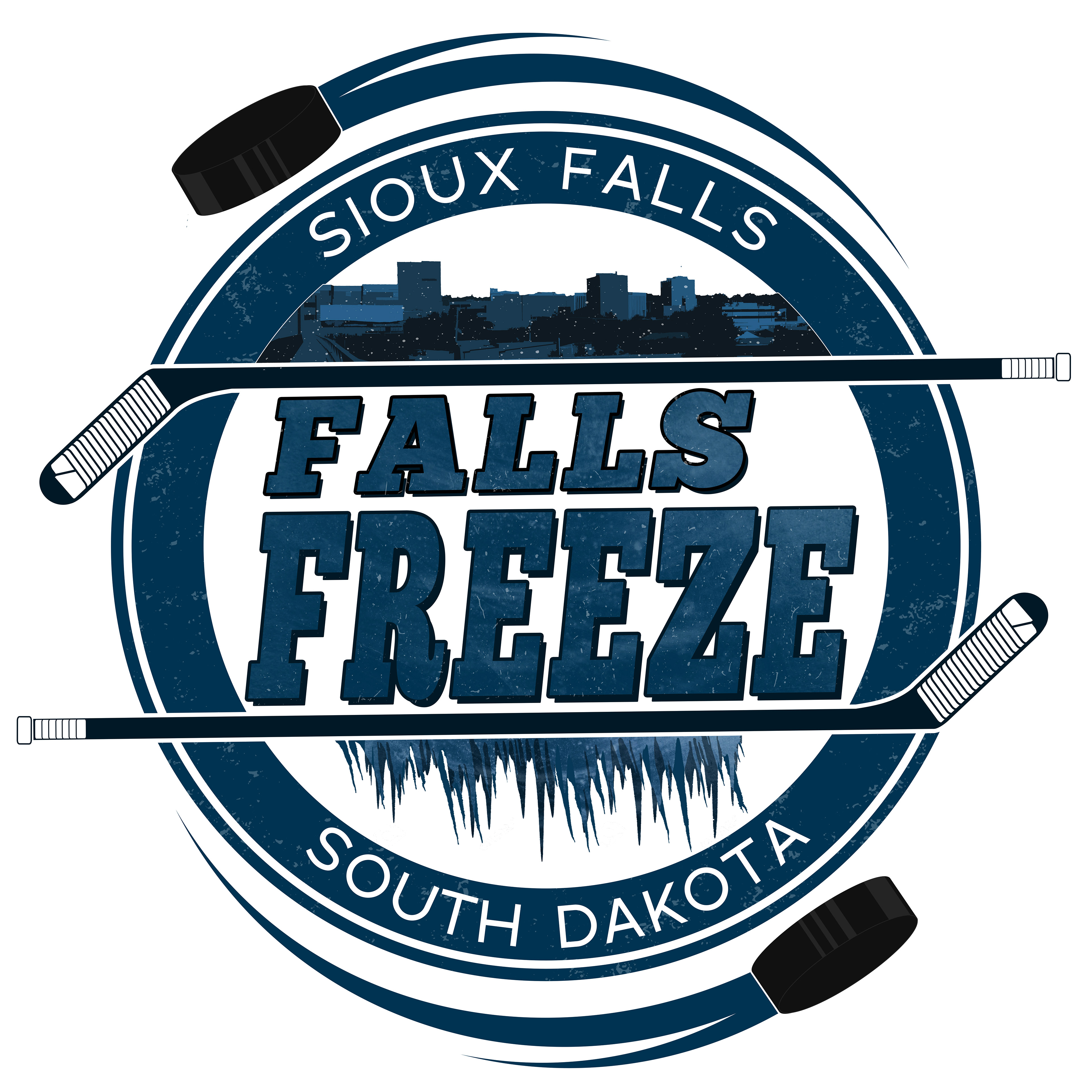 Falls Freeze Hockey Festival Logo 1/4