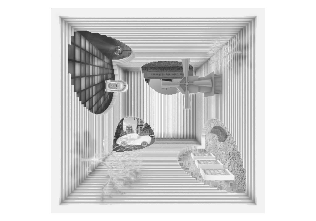 Postcards of an abstract dwelling built from cherished memories