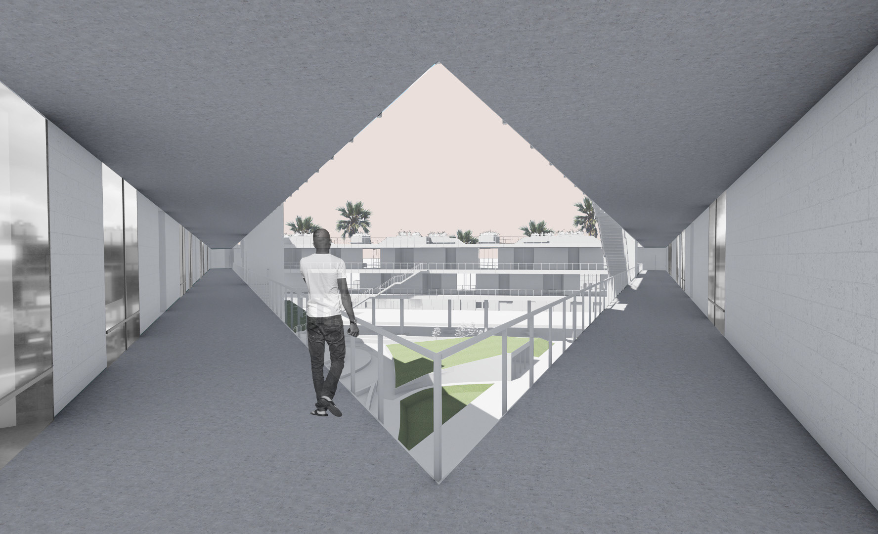 corner of second floor