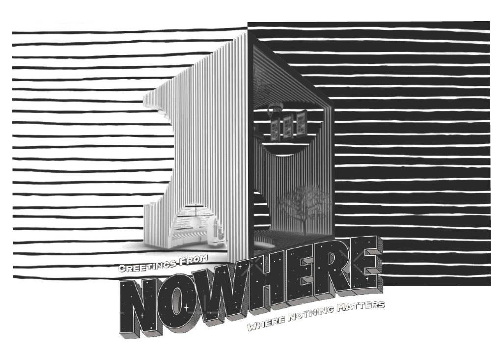 Postcards of an abstract dwelling built from cherished memories