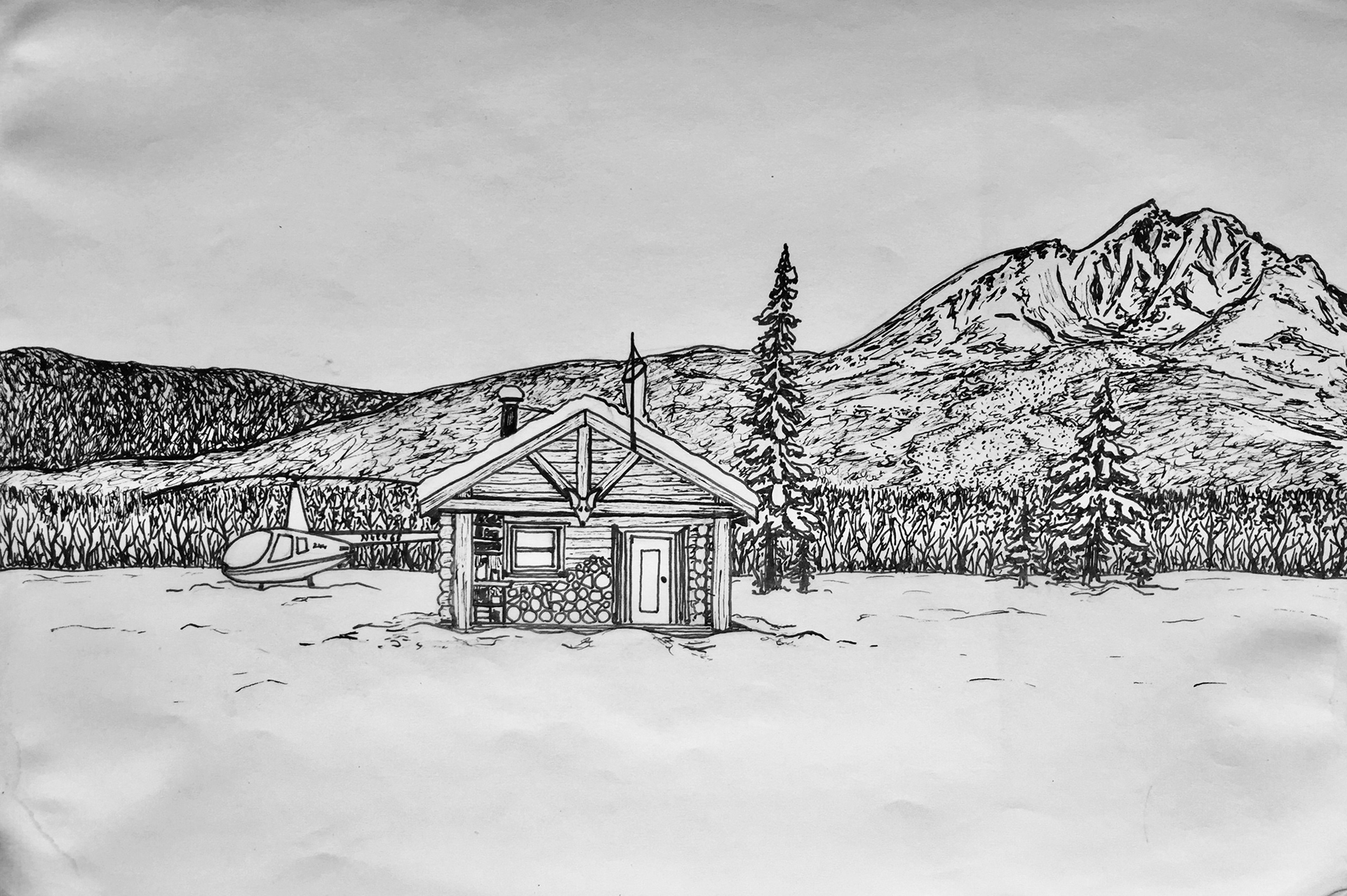 Wrangell Mountain Homestead, Alaska