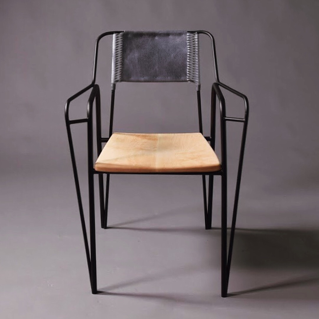 Steel frame chair 1