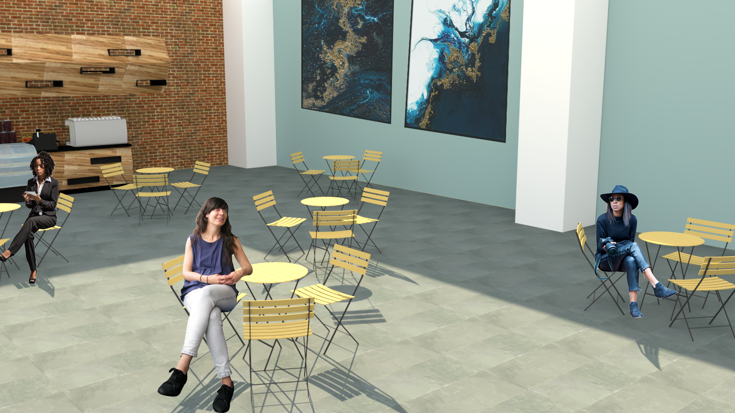 Cafe Render
