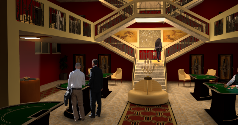 Casino During the Evening