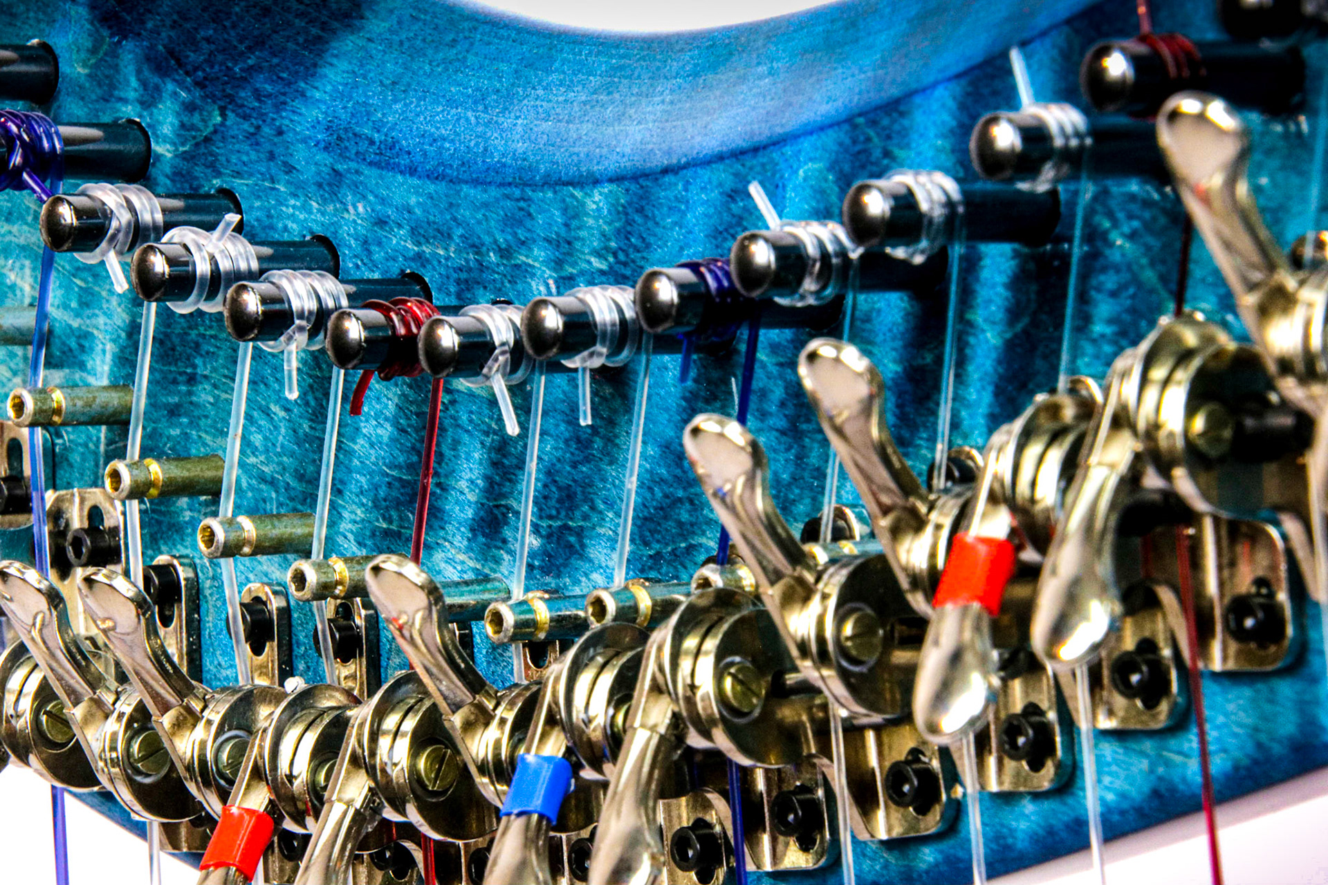 Musicmakers Harp Galleries Angelite Blue