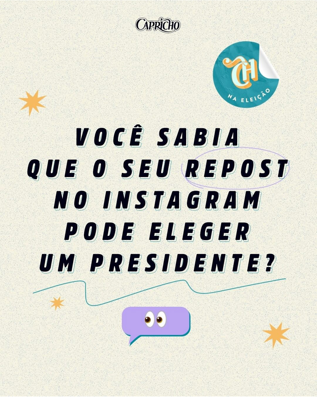 Did you know your Instagram repost can elect the next presidend?