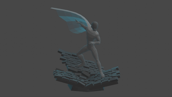 Blender scene