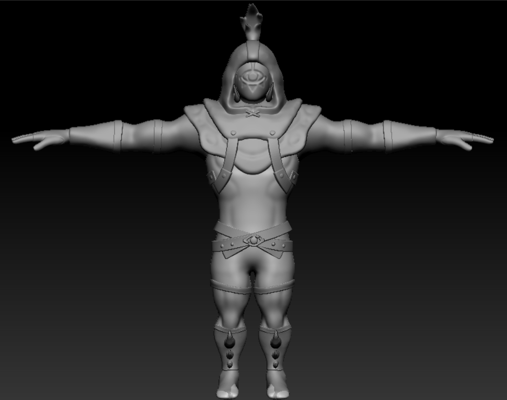 ZBrush Fan art of Zelda's Yiga Officer