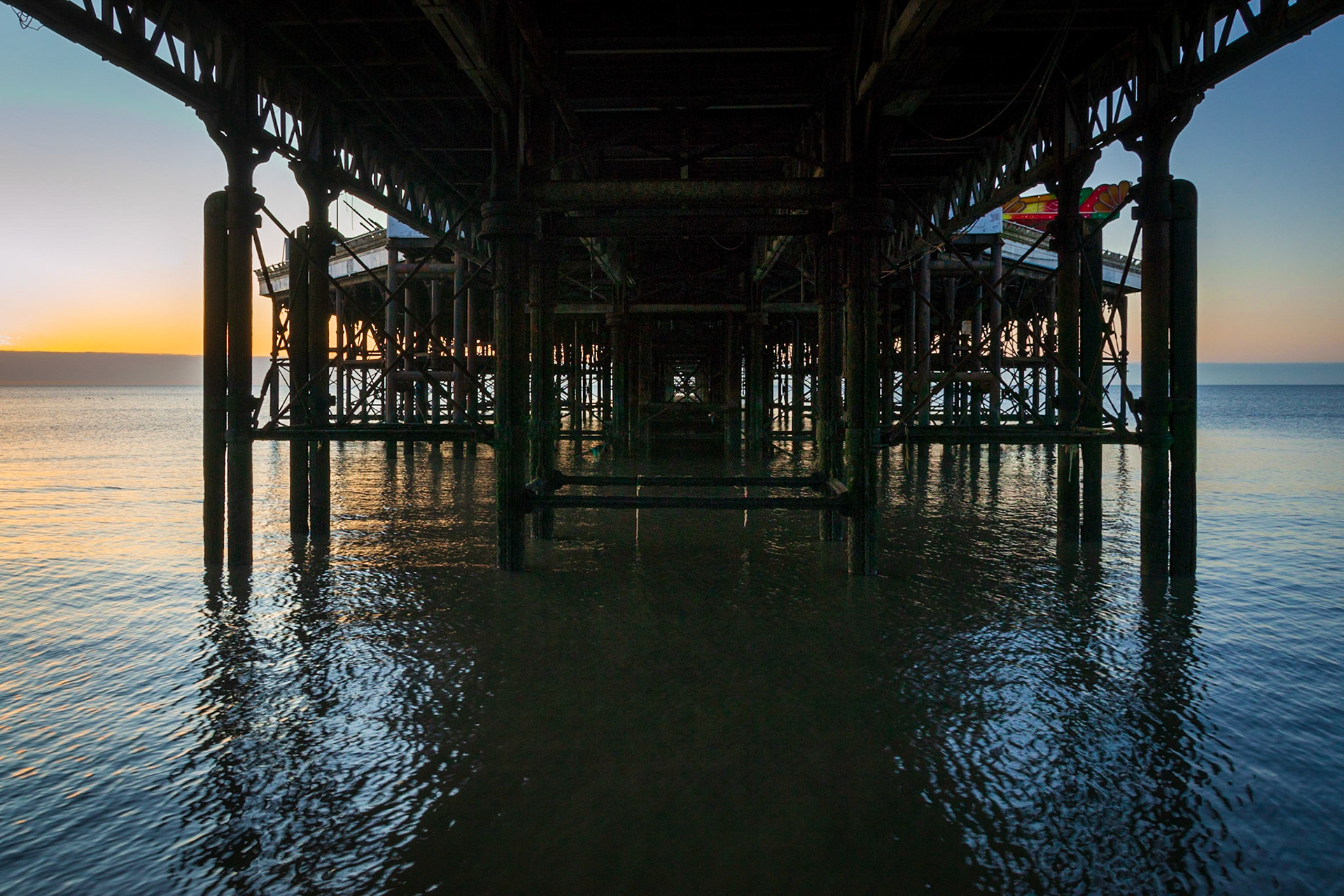 Under the Boardwalk