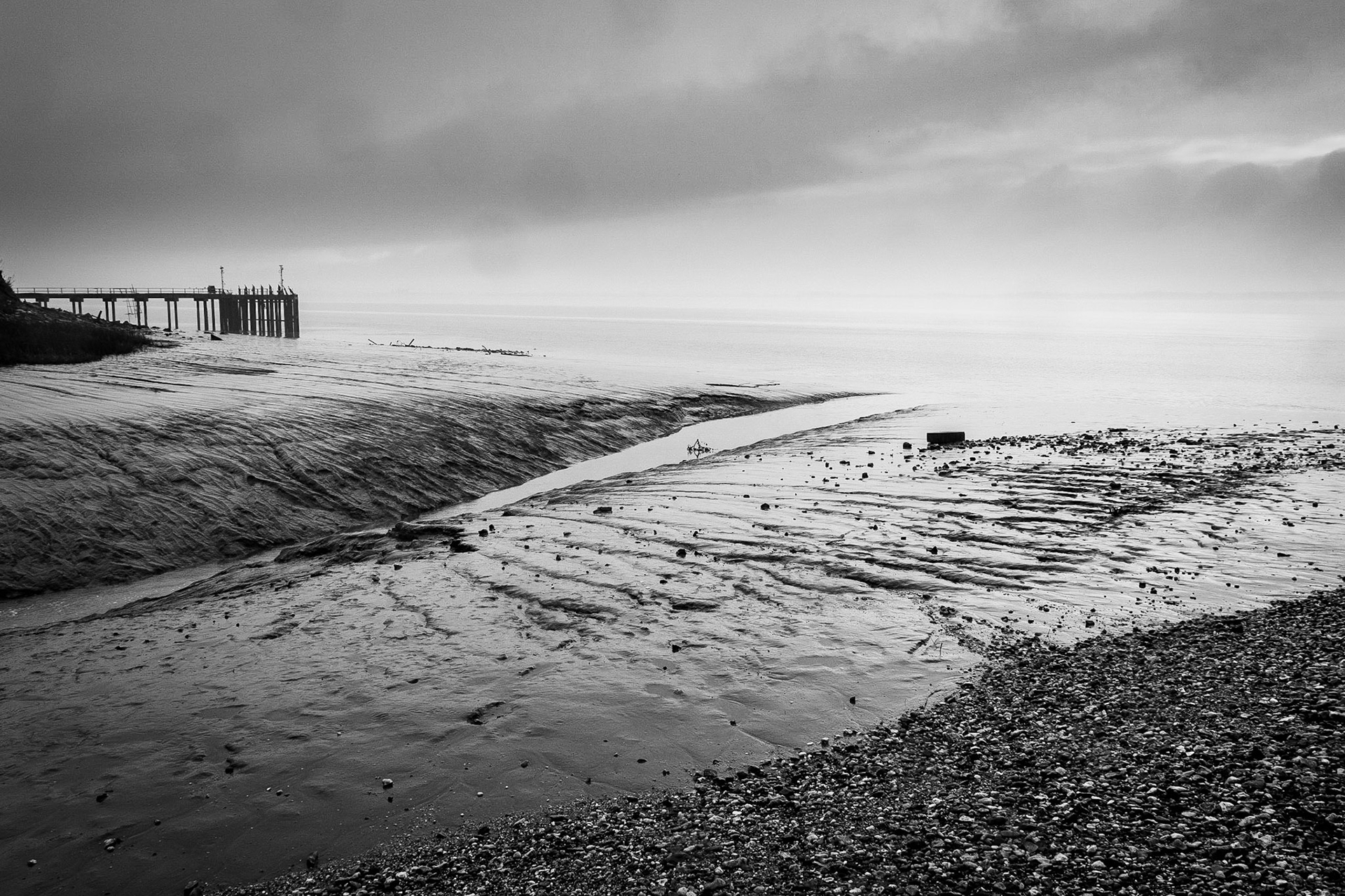 Low tide