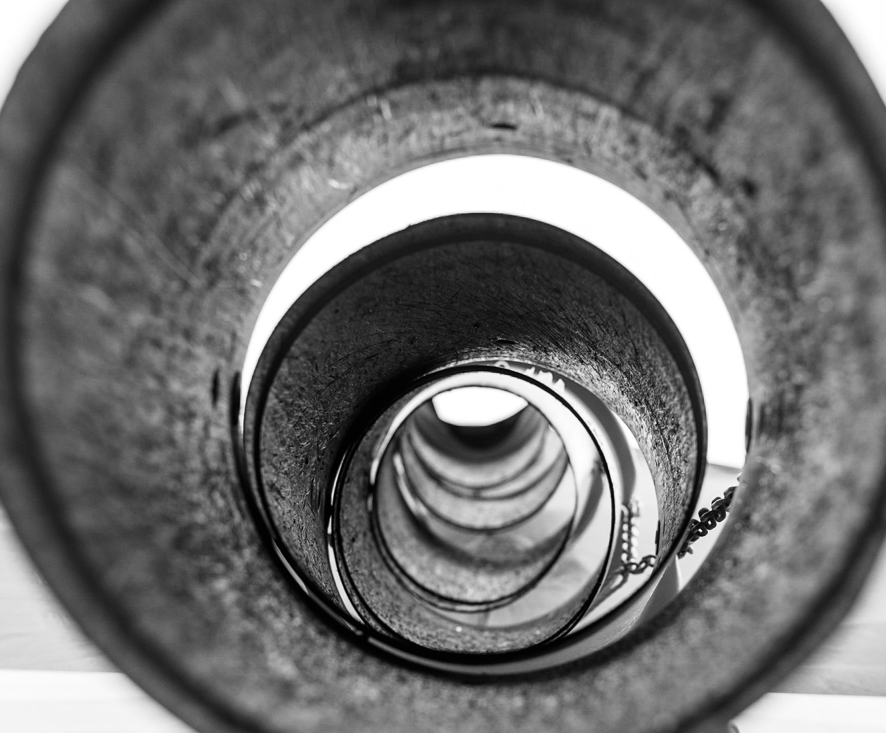 Looking up a construction garbage tube :-)