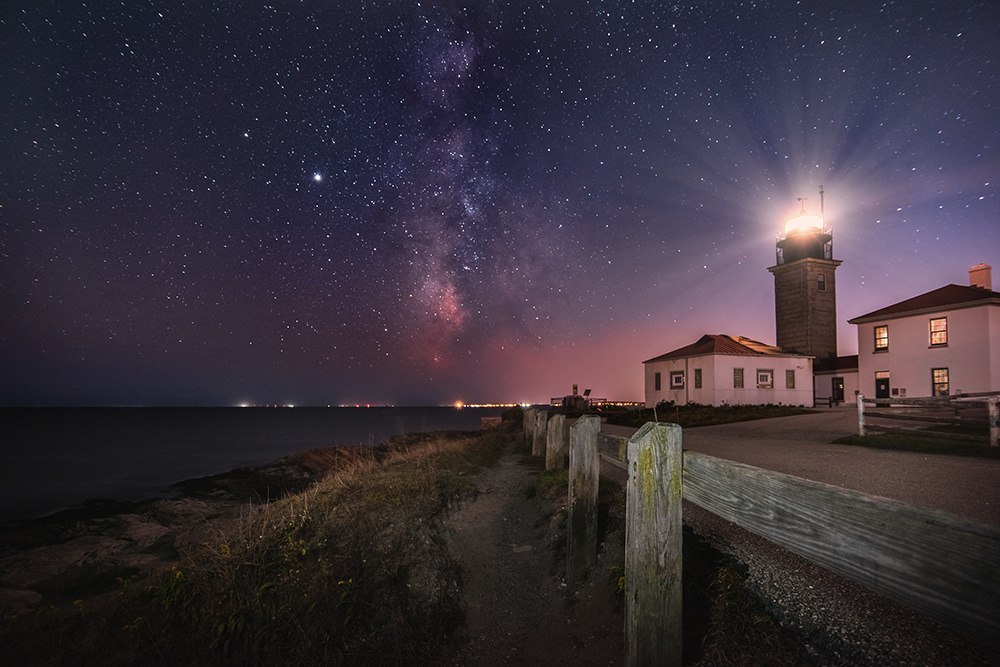 Milky Way Lighthouse