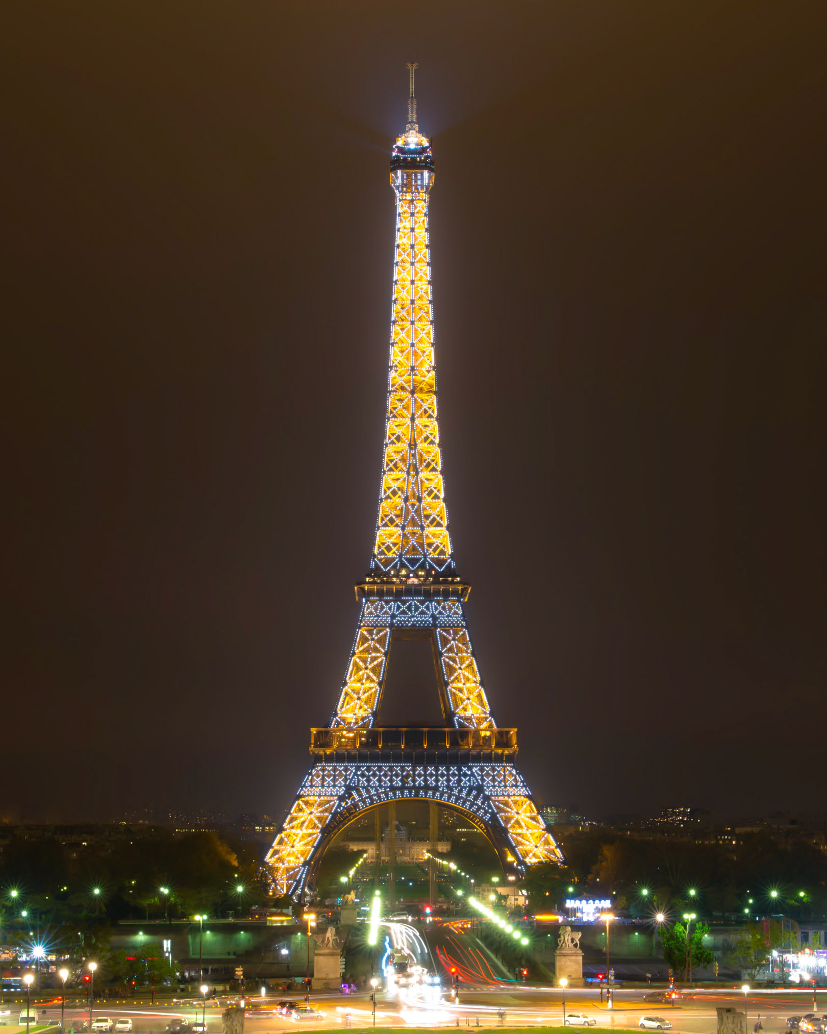 The Eiffel Glow