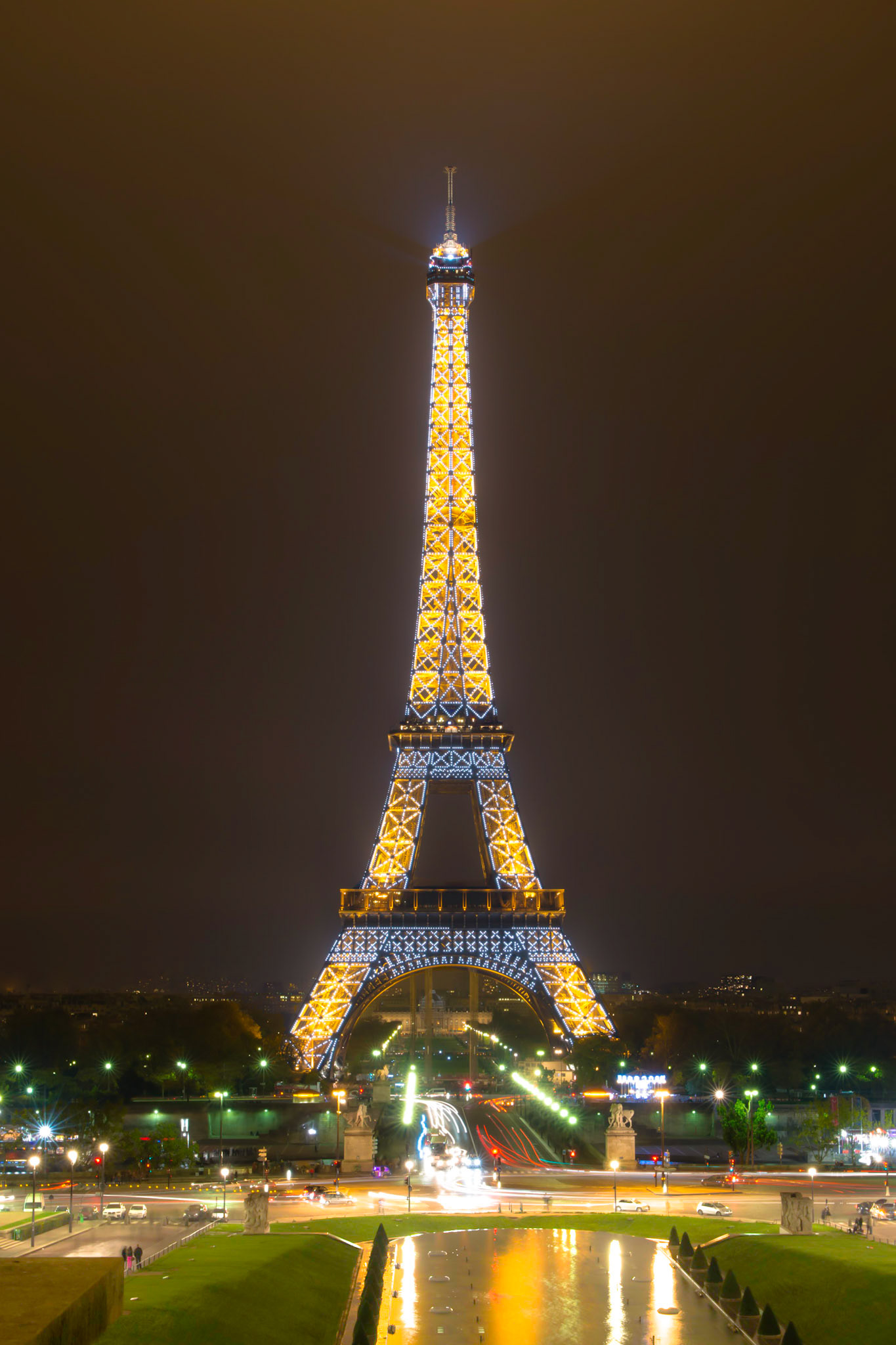 The Eiffel Glow