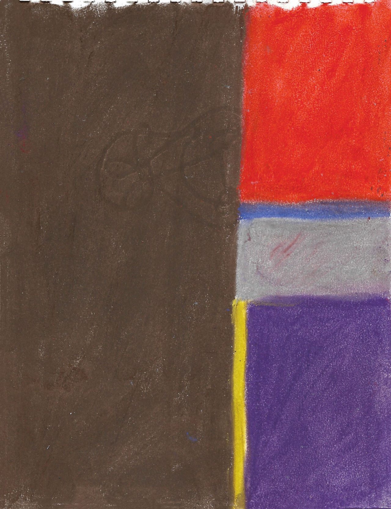 Nuancier de janvier II, 14,8 x 21 cm