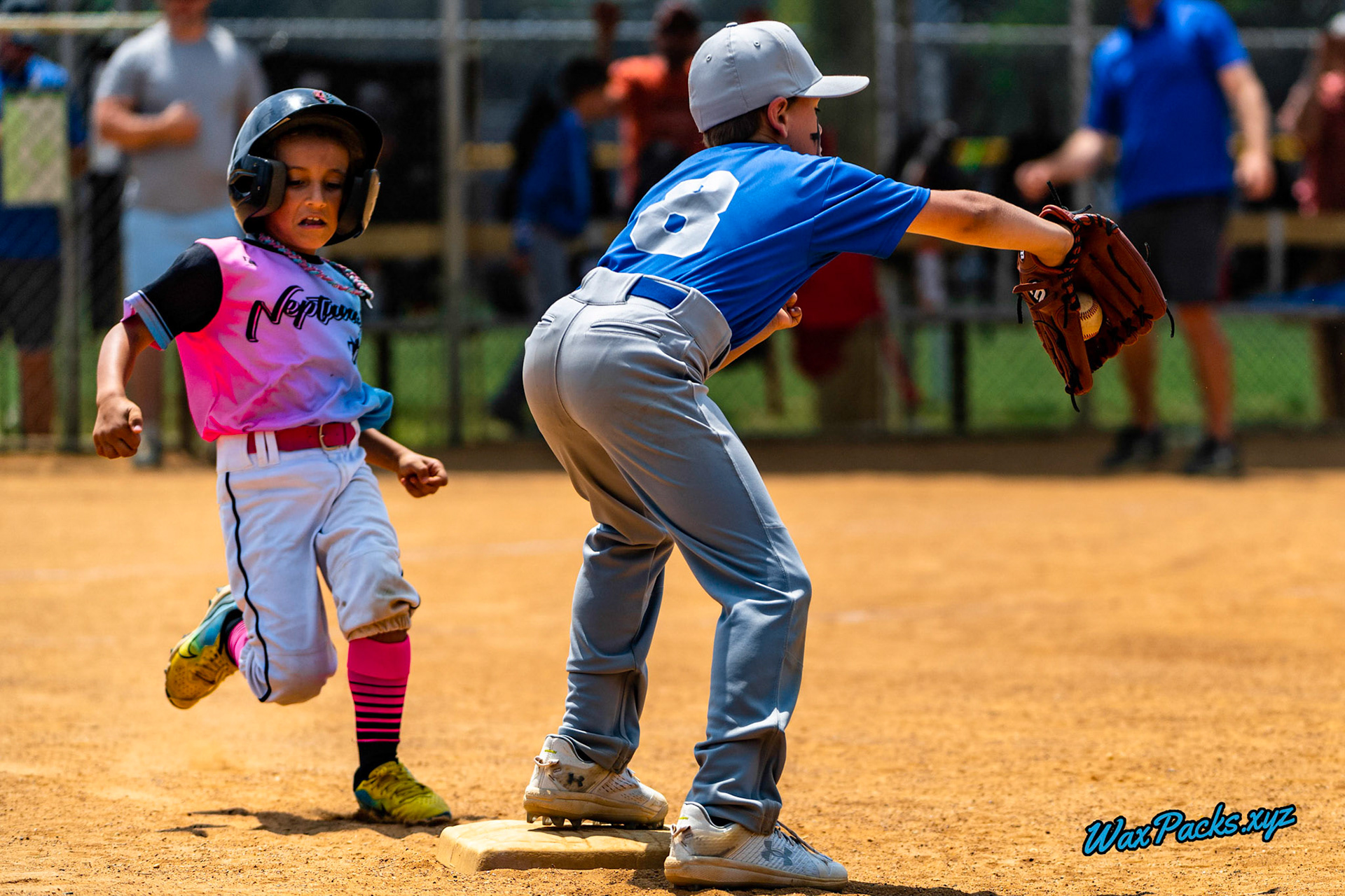 VA Neptunez @ Prince George Outlaws 2023-06-11 USSSA WOOD BAT BATTLE, Mechanicsville, LL Complex, VA, W 15 - 3 © WaxPacks.xyz™