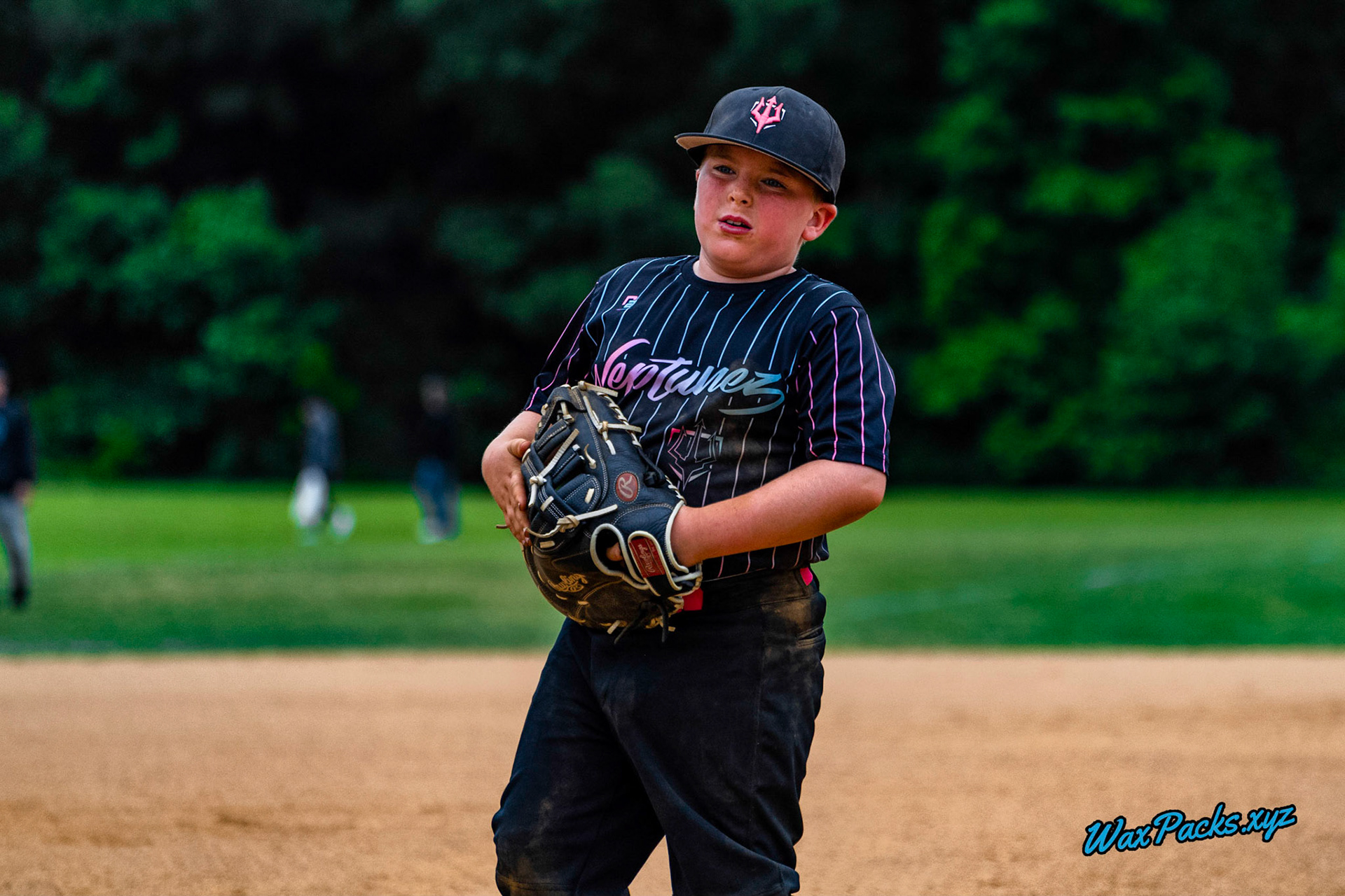 VA Neptunez vs. Coastal Crushers 7U 2023-05-27 Game 2 of the Memorial Day Classic - Western Branch Park, Chesapeake, VA, 13 -13 © WaxPacks.xyz™