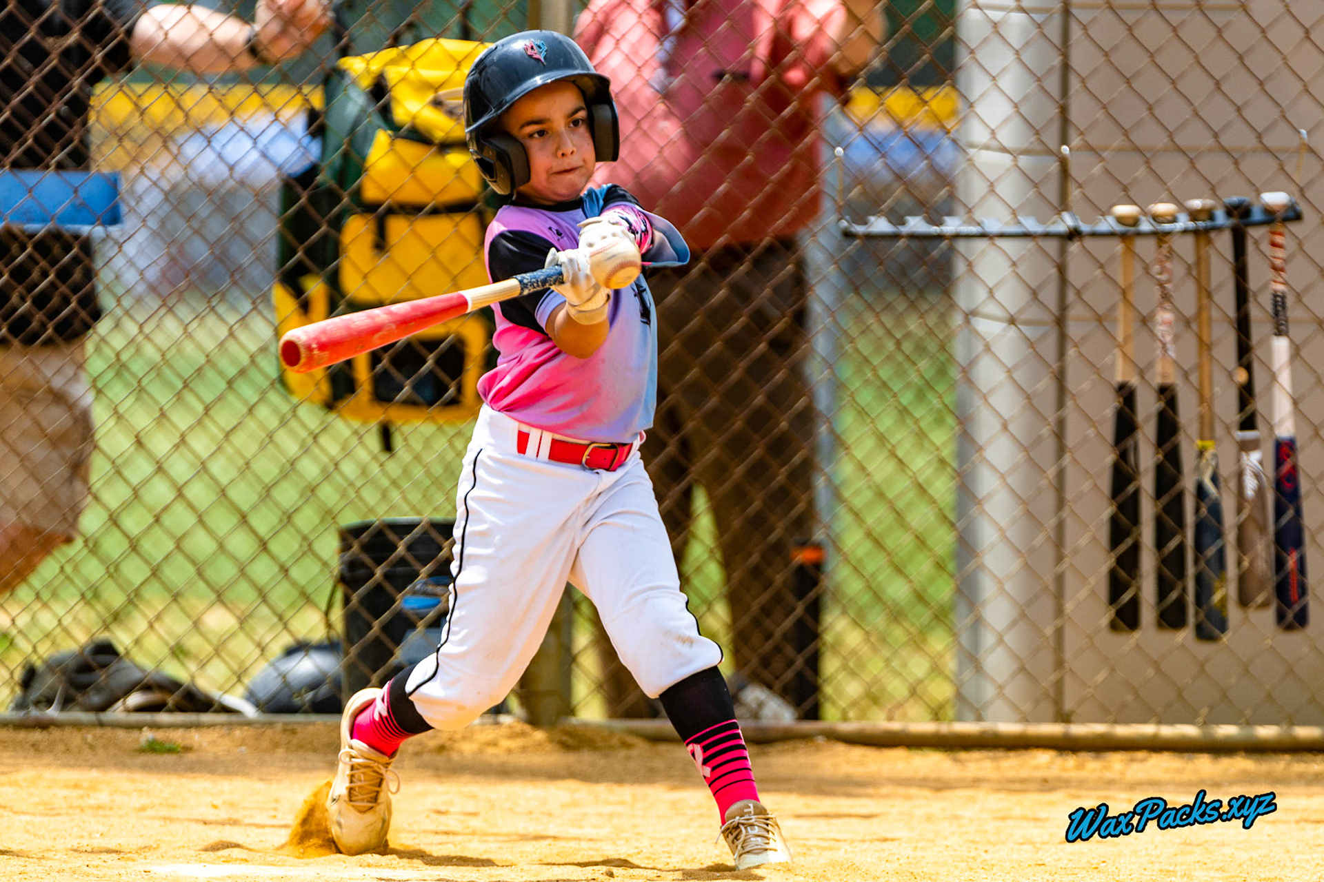 VA Neptunez @ Prince George Outlaws 2023-06-11 USSSA WOOD BAT BATTLE, Mechanicsville, LL Complex, VA, W 15 - 3 © WaxPacks.xyz™